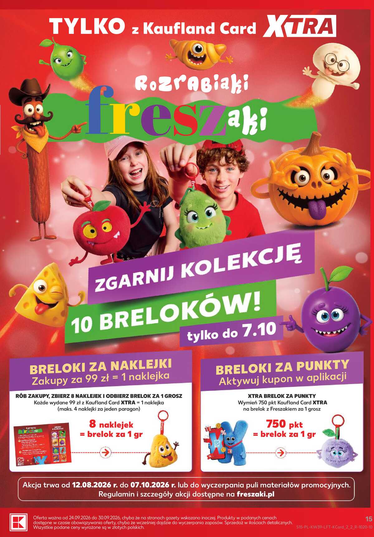 Leták Kaufland Polsko 24.9.-30.9.2026 - Týdenní zpravodaj strana 15