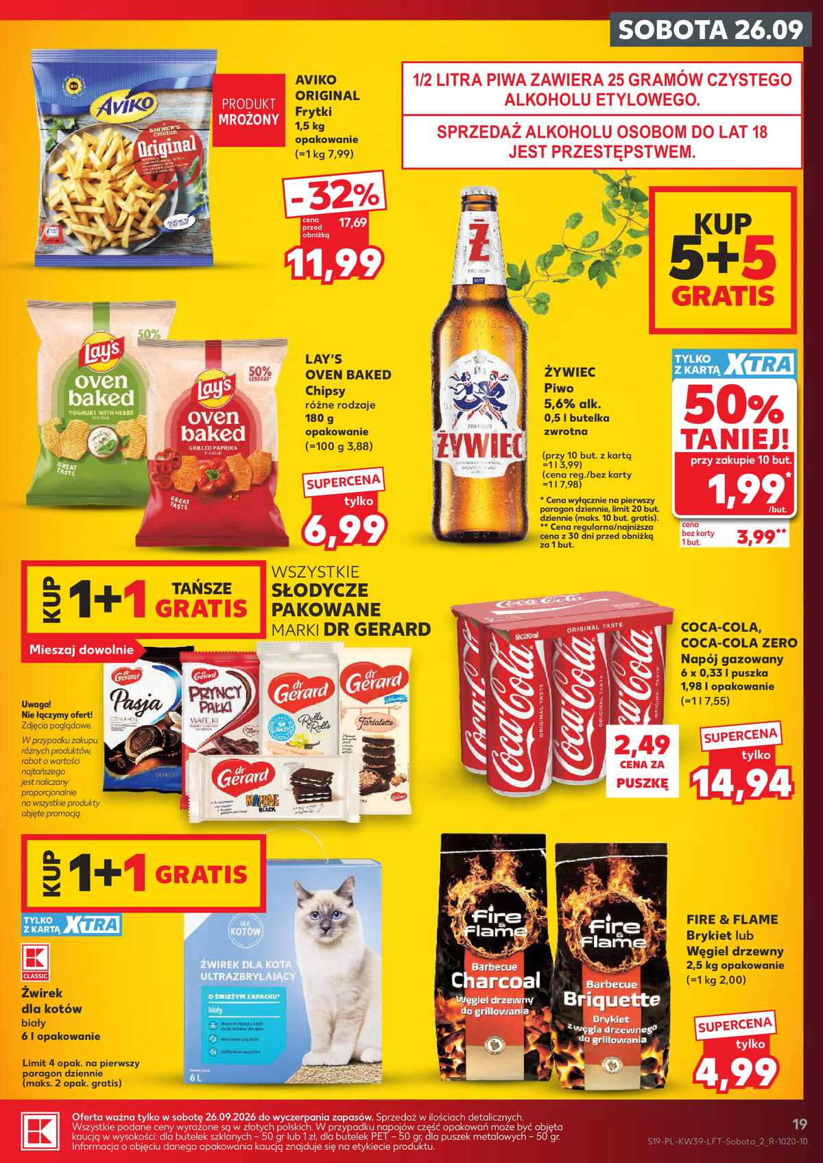 Leták Kaufland Polsko 24.9.-30.9.2026 - Týdenní zpravodaj strana 19