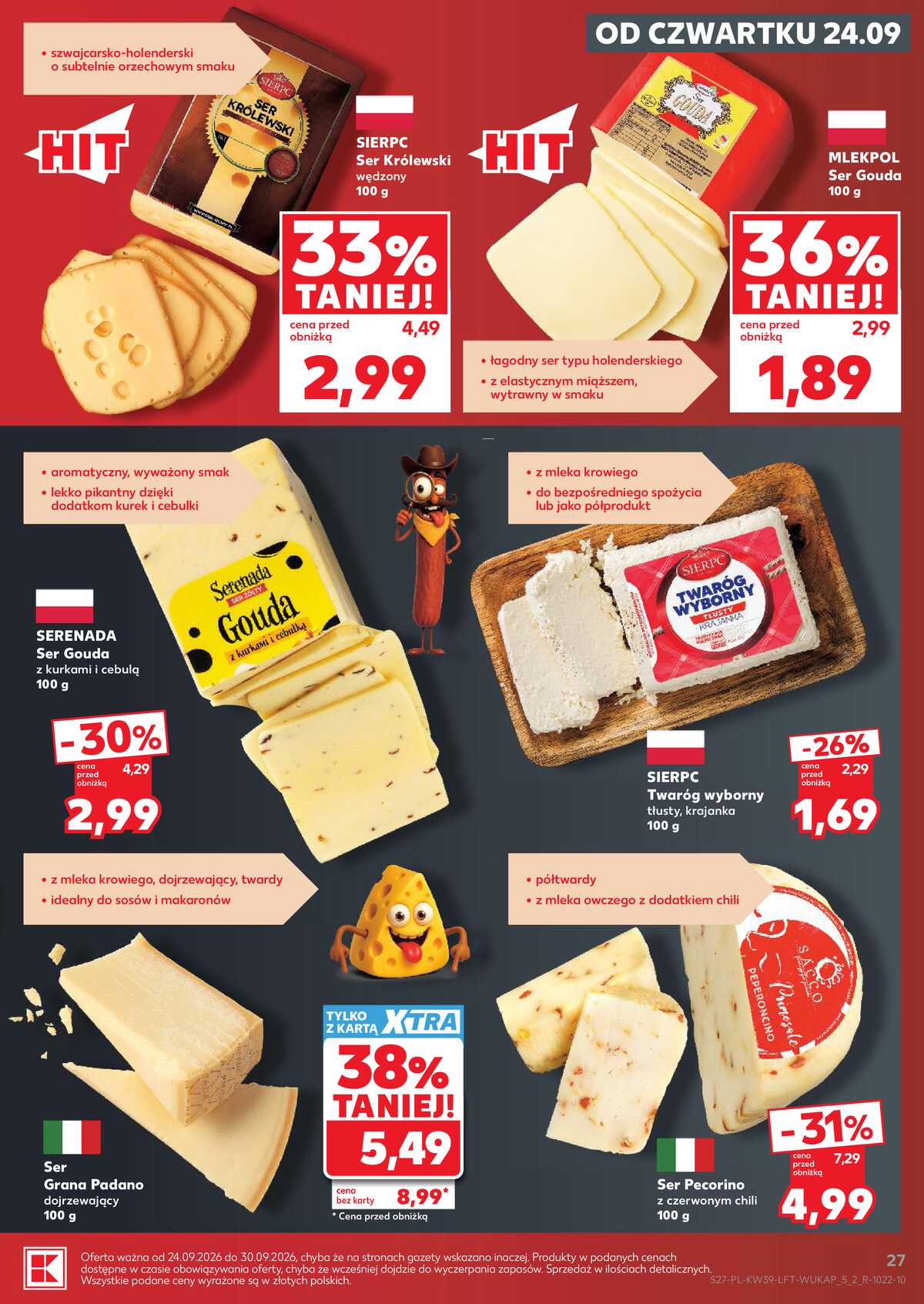 Leták Kaufland Polsko 24.9.-30.9.2026 - Týdenní zpravodaj strana 27