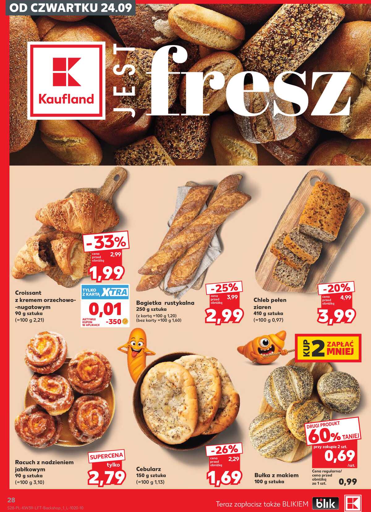 Leták Kaufland Polsko 24.9.-30.9.2026 - Týdenní zpravodaj strana 28