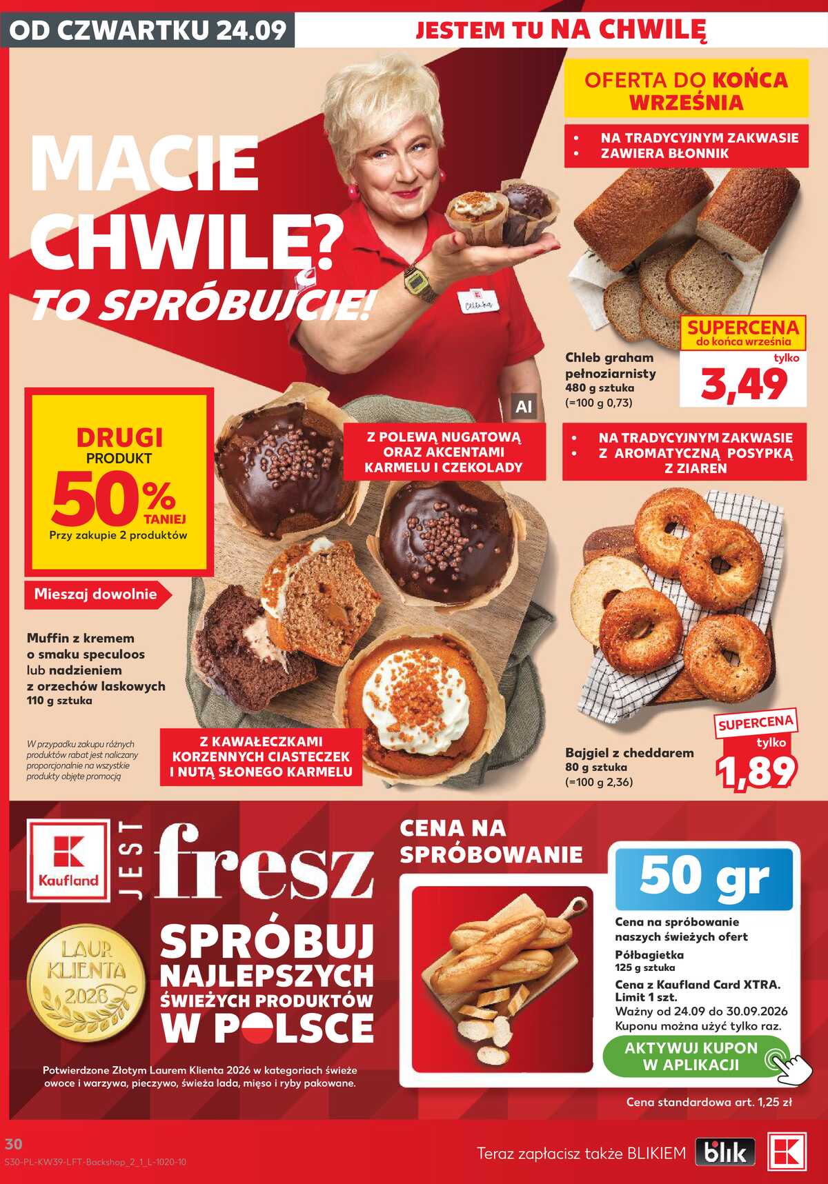 Leták Kaufland Polsko 24.9.-30.9.2026 - Týdenní zpravodaj strana 30