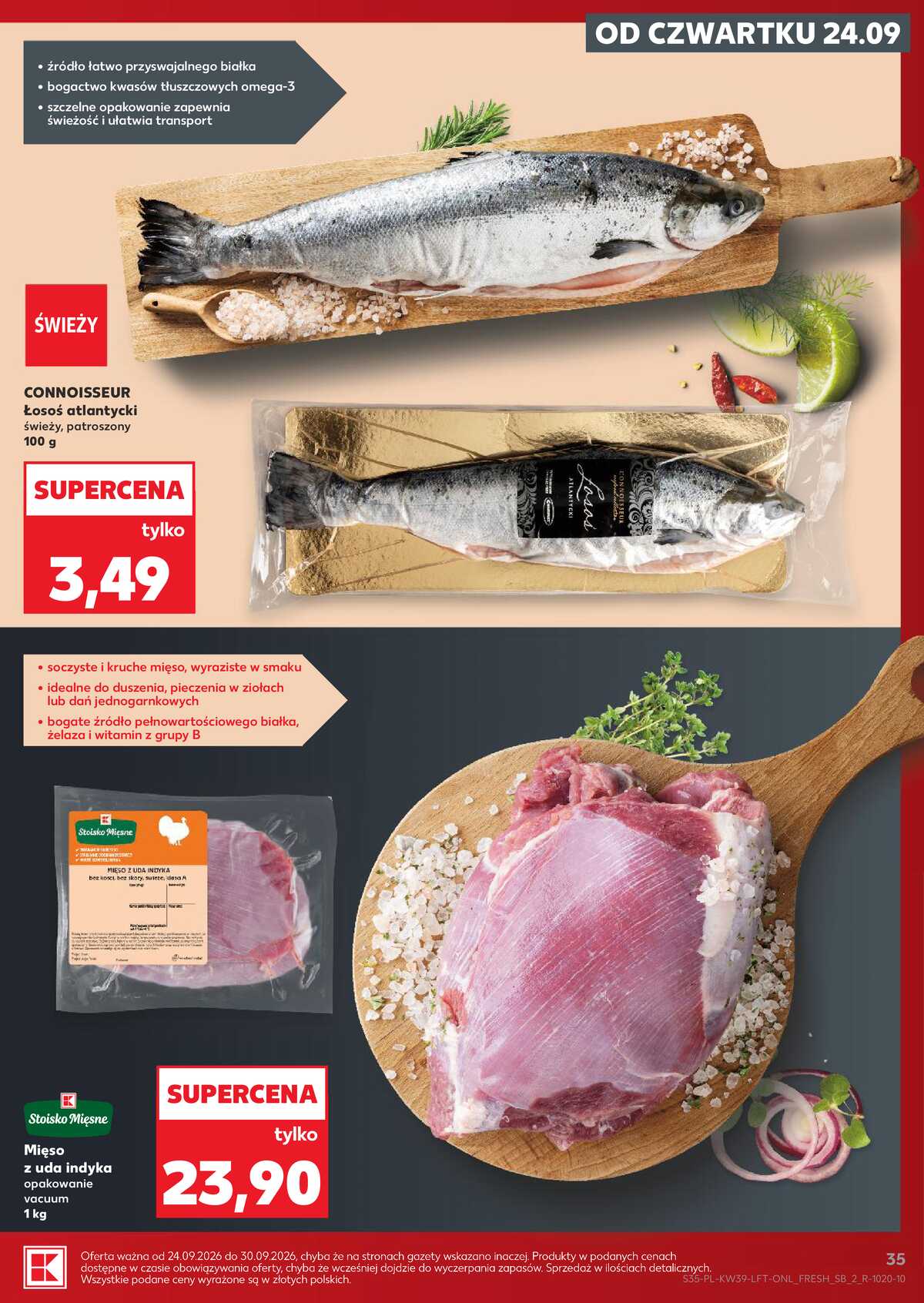 Leták Kaufland Polsko 24.9.-30.9.2026 - Týdenní zpravodaj strana 35