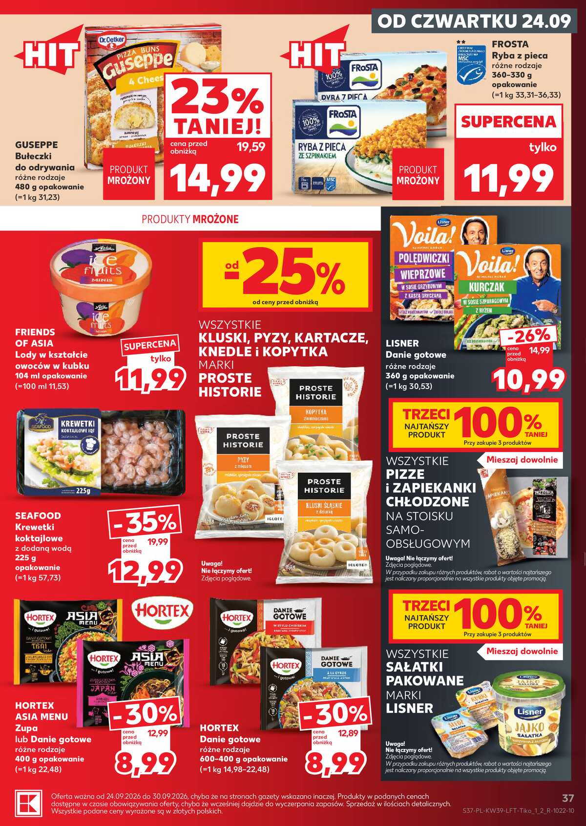 Leták Kaufland Polsko 24.9.-30.9.2026 - Týdenní zpravodaj strana 37