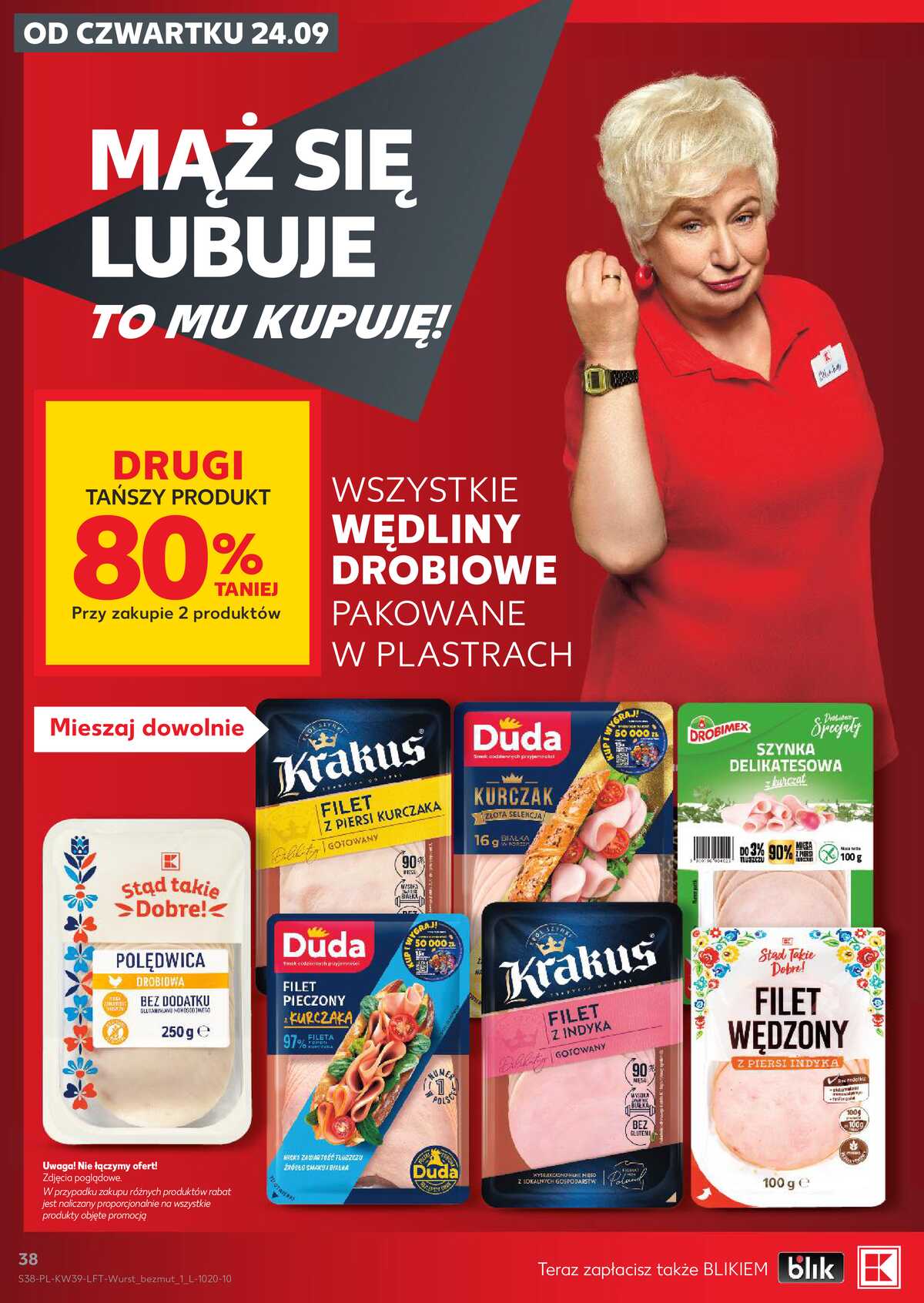 Leták Kaufland Polsko 24.9.-30.9.2026 - Týdenní zpravodaj strana 38