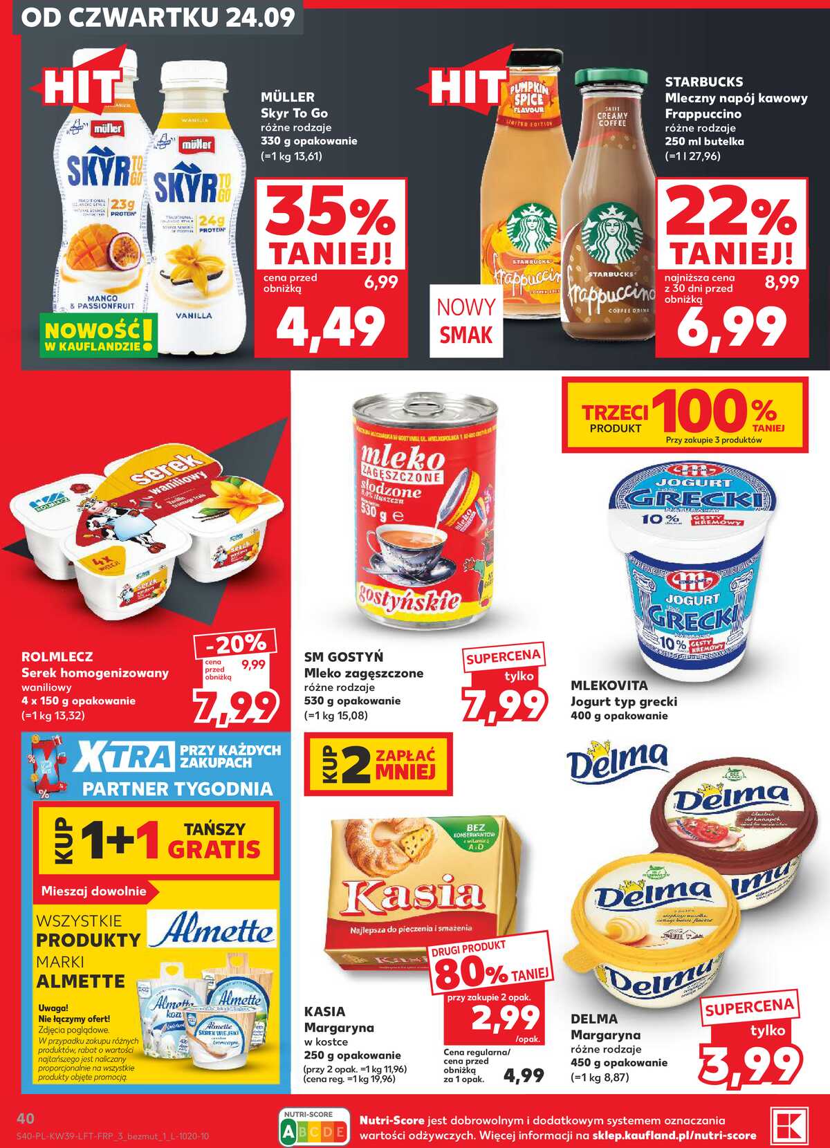 Leták Kaufland Polsko 24.9.-30.9.2026 - Týdenní zpravodaj strana 40