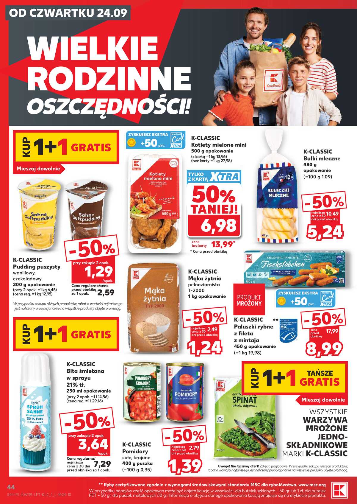 Leták Kaufland Polsko 24.9.-30.9.2026 - Týdenní zpravodaj strana 44