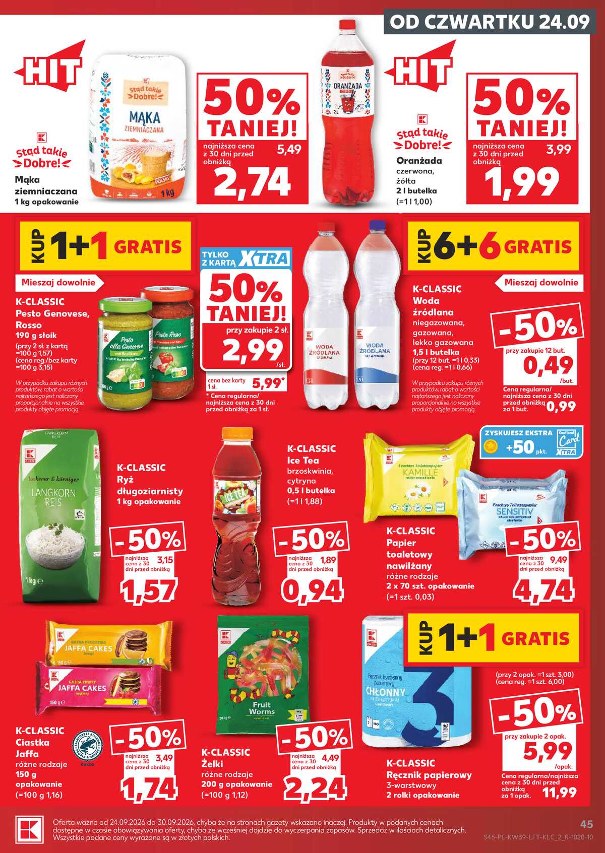 Leták Kaufland Polsko 24.9.-30.9.2026 - Týdenní zpravodaj strana 45
