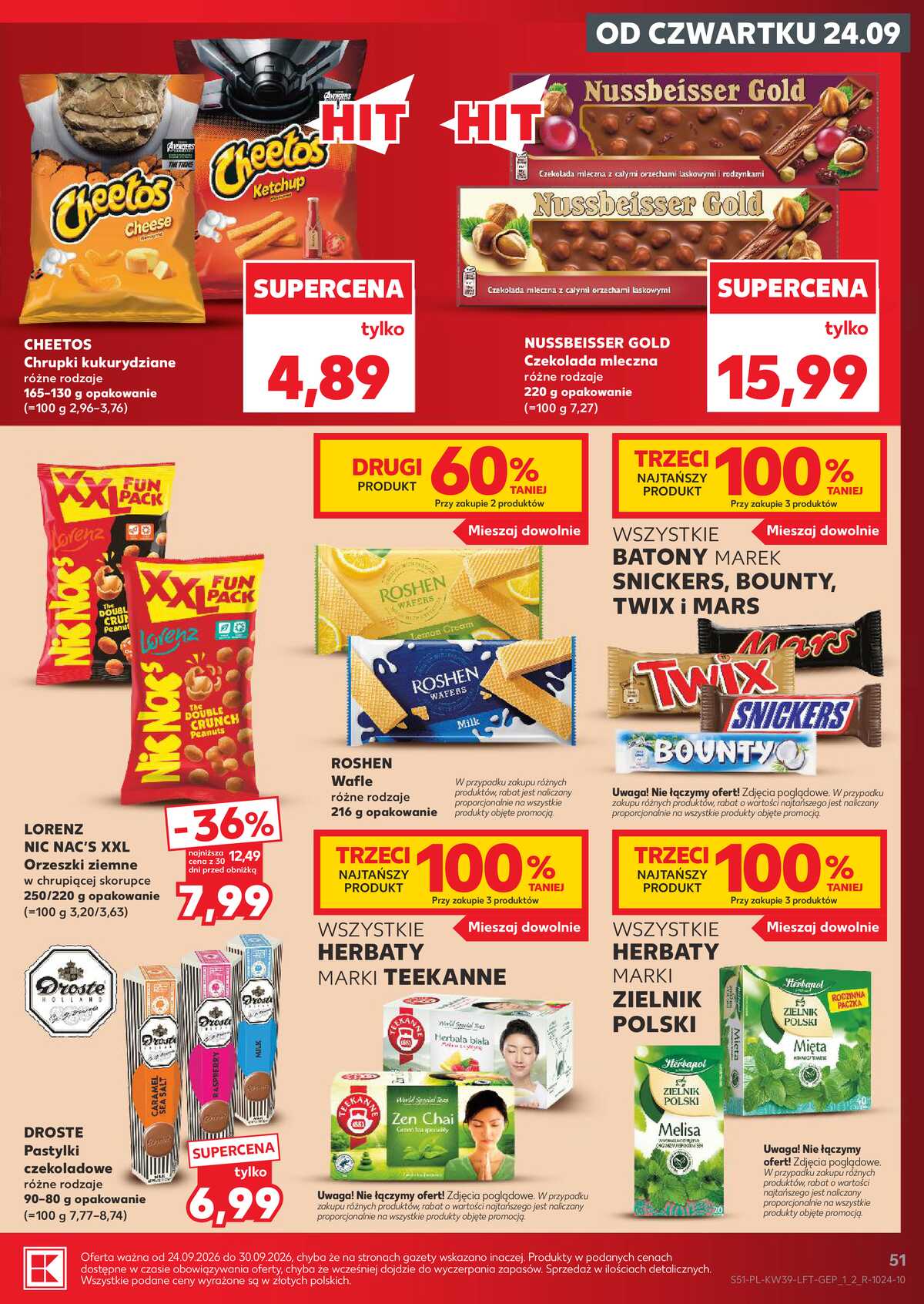Leták Kaufland Polsko 24.9.-30.9.2026 - Týdenní zpravodaj strana 51