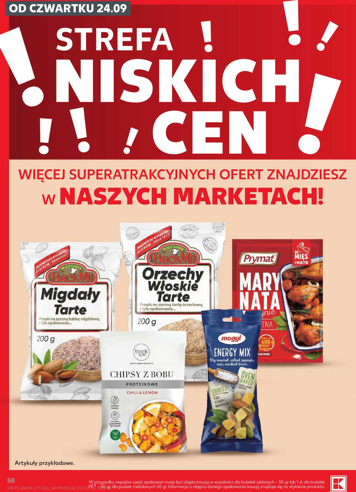 Leták Kaufland Polsko 24.9.-30.9.2026 - Týdenní zpravodaj strana 58