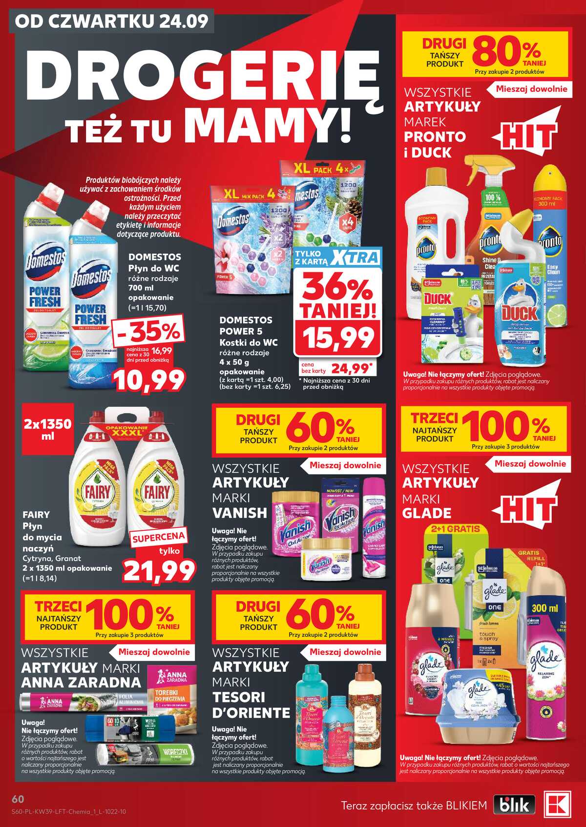 Leták Kaufland Polsko 24.9.-30.9.2026 - Týdenní zpravodaj strana 60