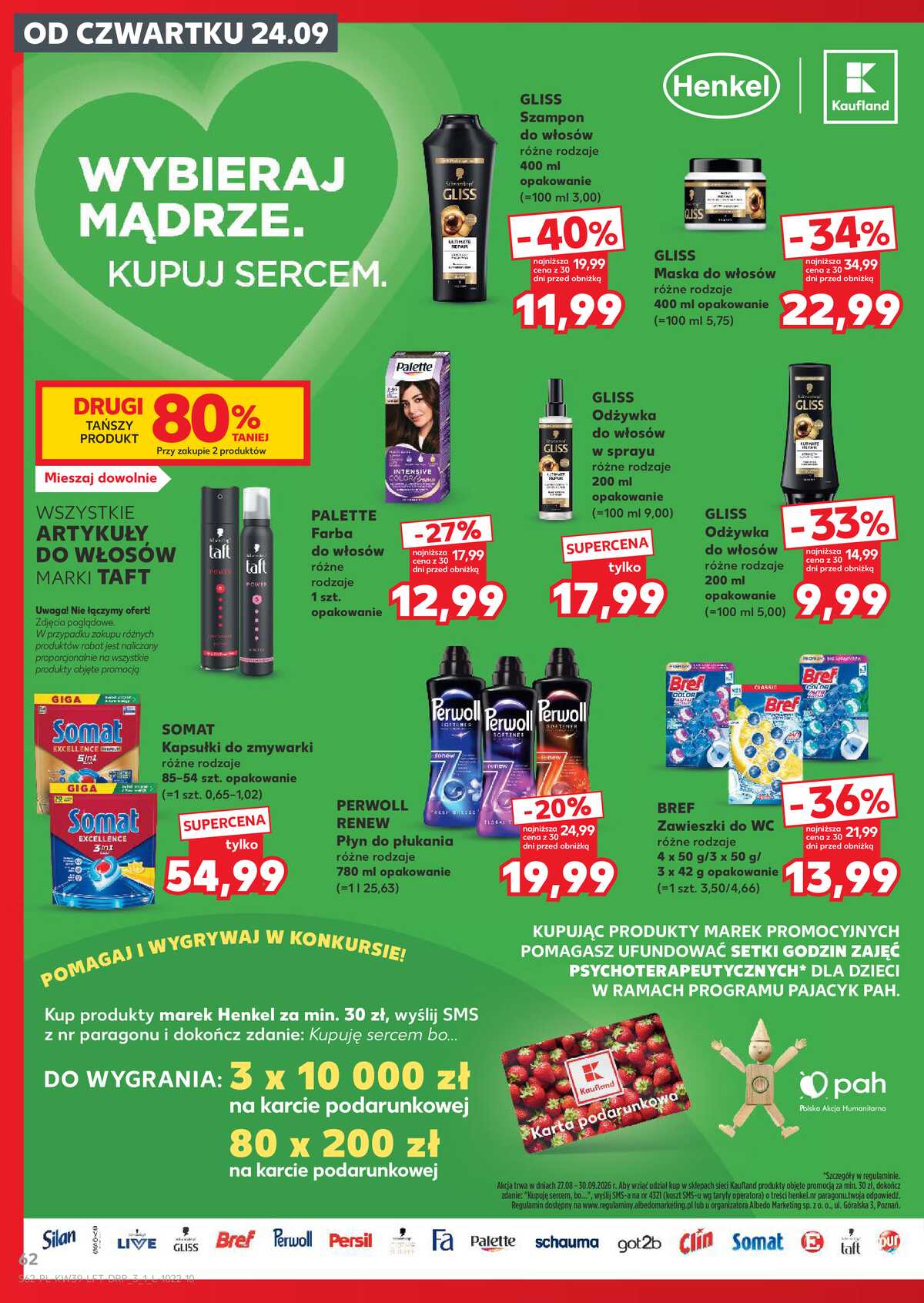 Leták Kaufland Polsko 24.9.-30.9.2026 - Týdenní zpravodaj strana 62