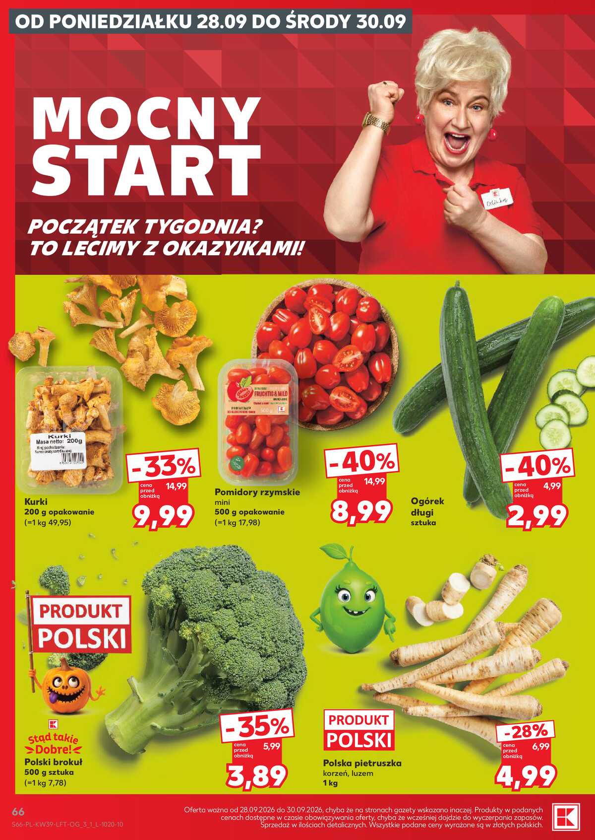 Leták Kaufland Polsko 24.9.-30.9.2026 - Týdenní zpravodaj strana 66