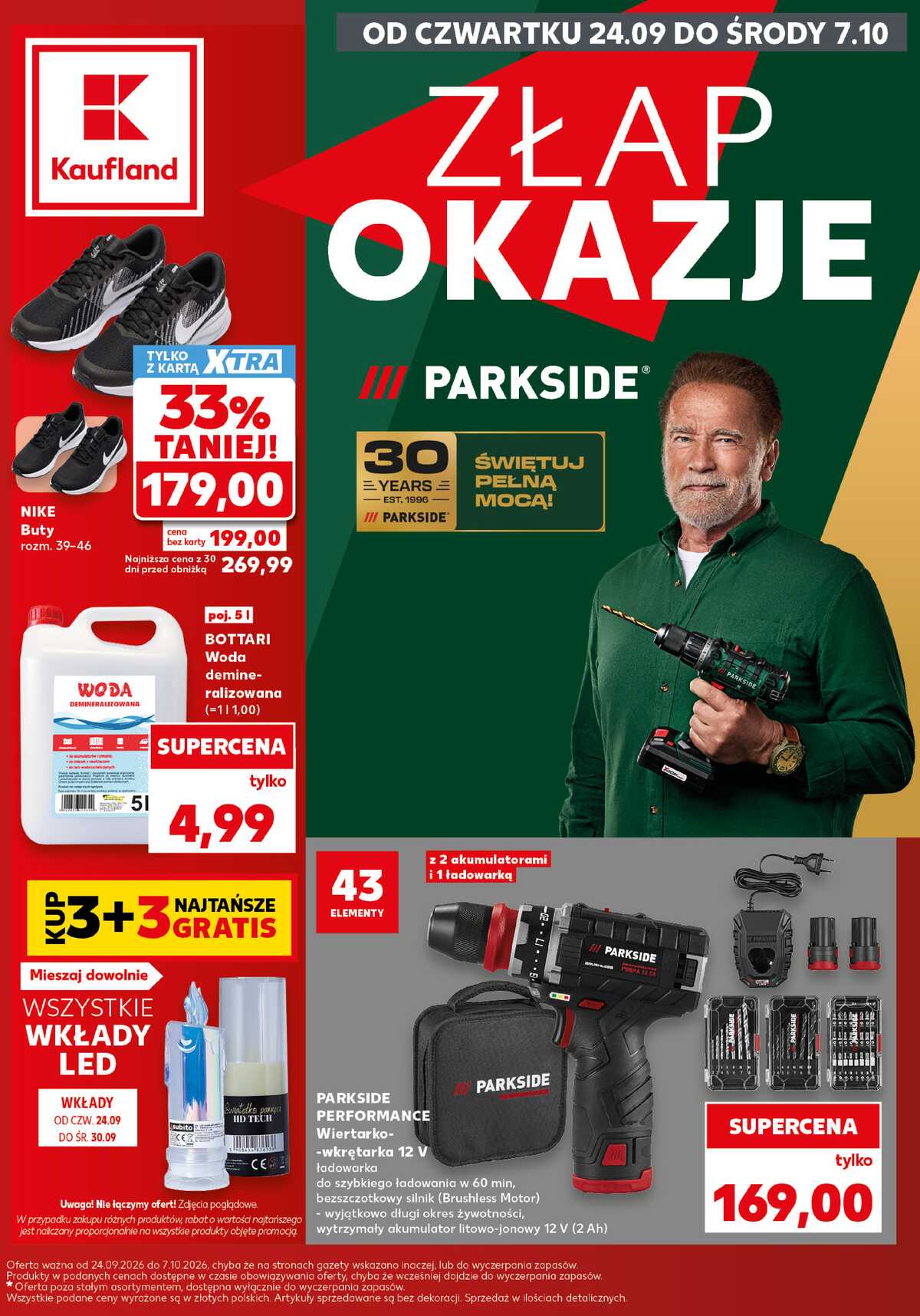 Leták Kaufland Polsko 24.9.-7.10.2026 strana 1