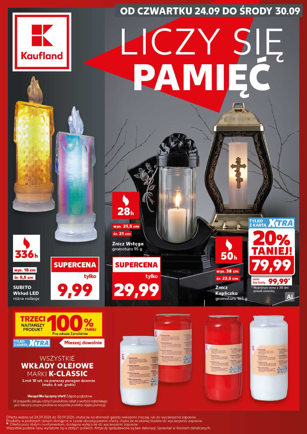 Leták Kaufland Polsko 24.9.-30.9.2026 strana 1