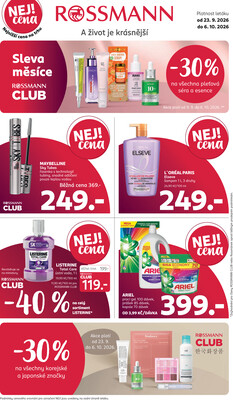 ROSSMANN 23.9. - 6.10.