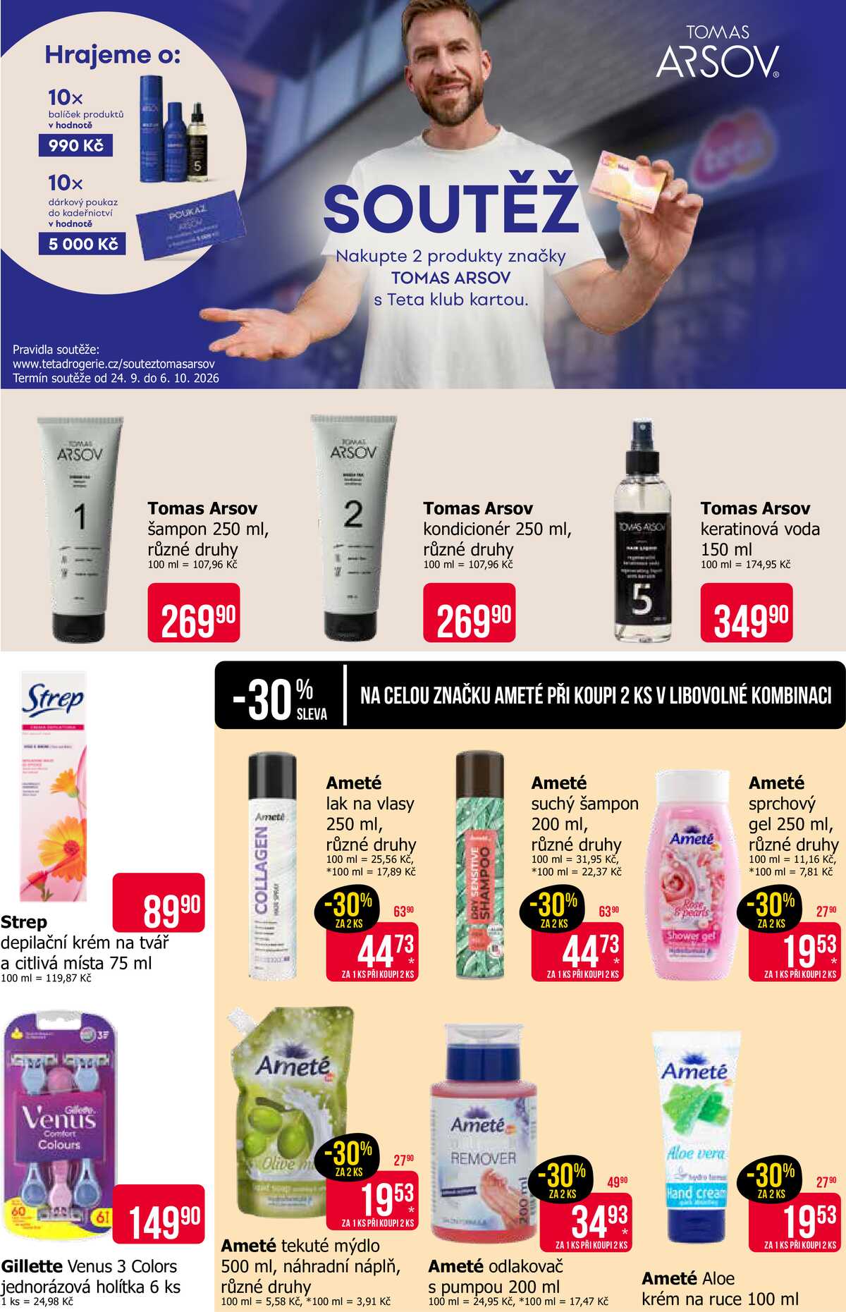 Teta drogerie  od 24.9. do 6.10.2026 strana 9
