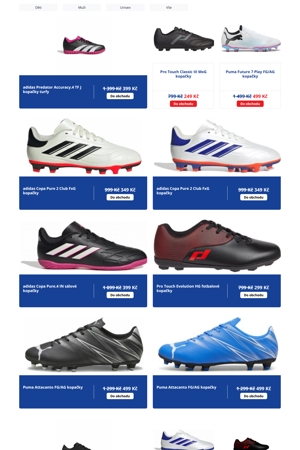 Intersport Kopačky a míče - 23. 9. 2026