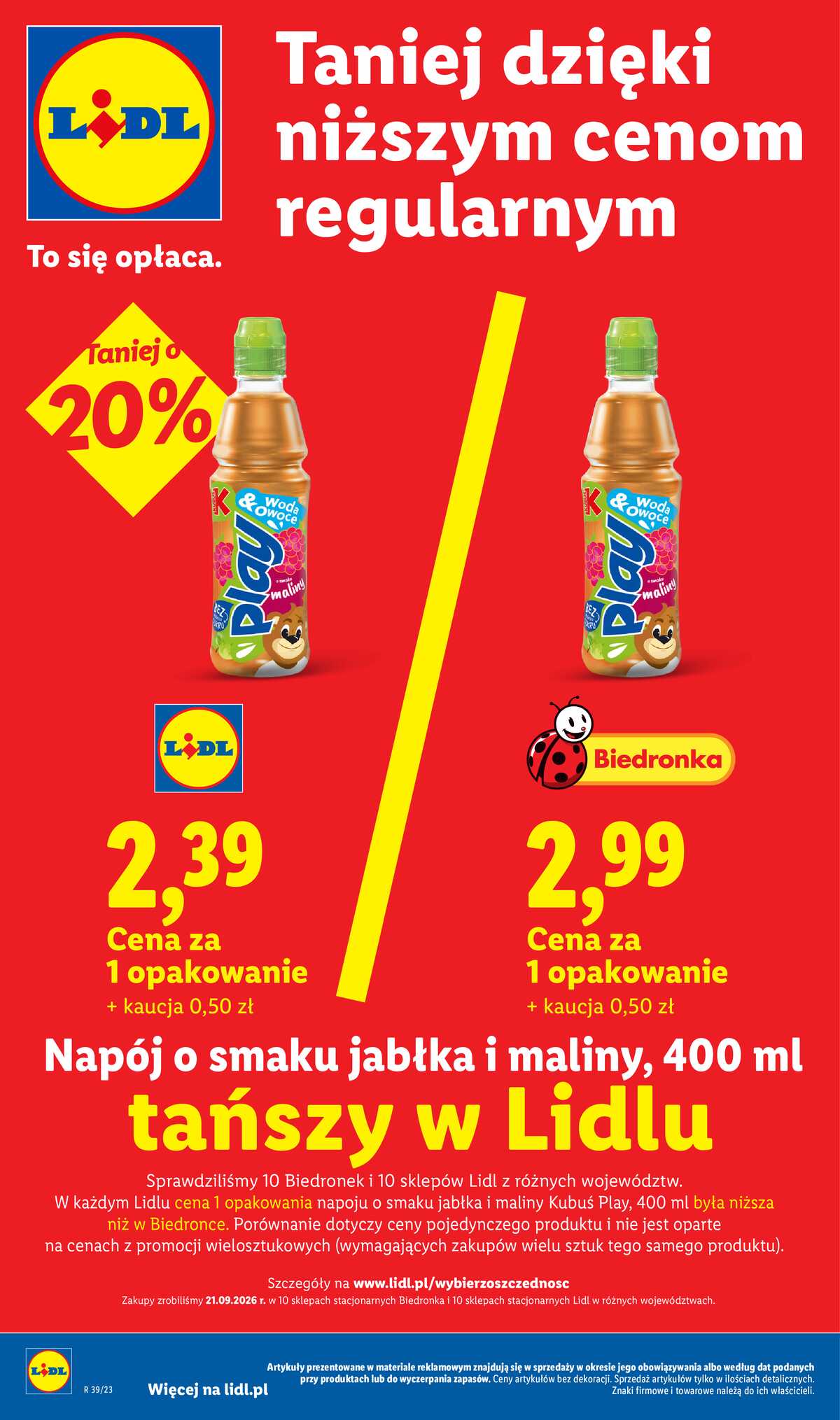 Leták Lidl Polsko 24.9.-26.9.2026 - Leták platí od 24. 9. do 26. 9. strana 6