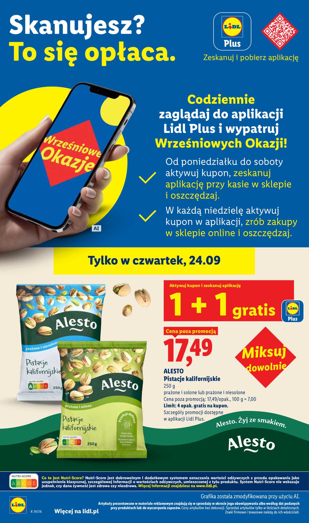 Leták Lidl Polsko 24.9.-26.9.2026 - Leták platí od 24. 9. do 26. 9. strana 20