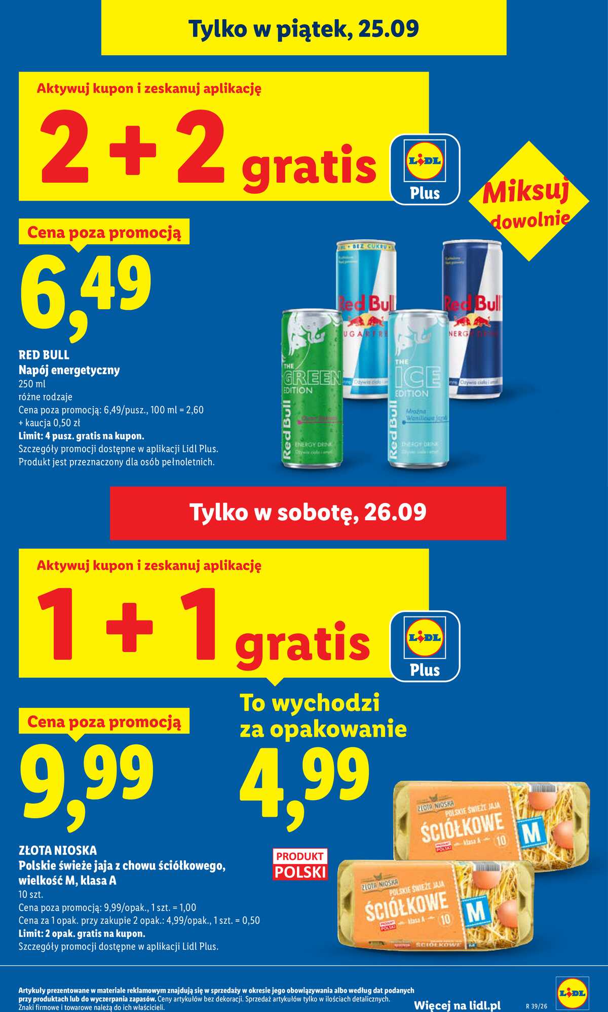 Leták Lidl Polsko 24.9.-26.9.2026 - Leták platí od 24. 9. do 26. 9. strana 21