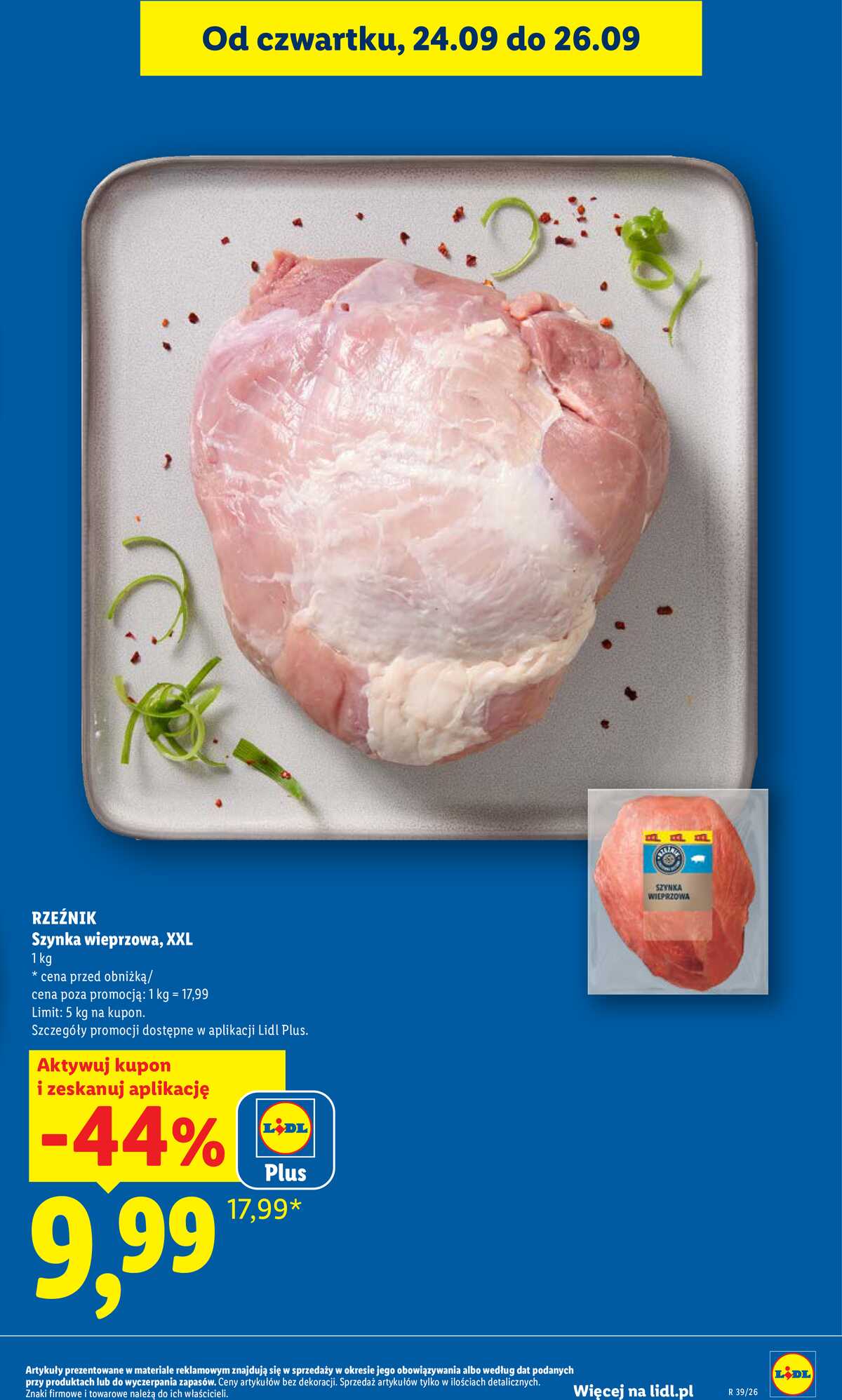 Leták Lidl Polsko 24.9.-26.9.2026 - Leták platí od 24. 9. do 26. 9. strana 23