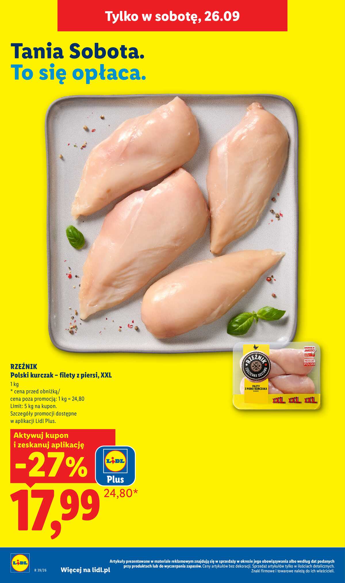 Leták Lidl Polsko 24.9.-26.9.2026 - Leták platí od 24. 9. do 26. 9. strana 24