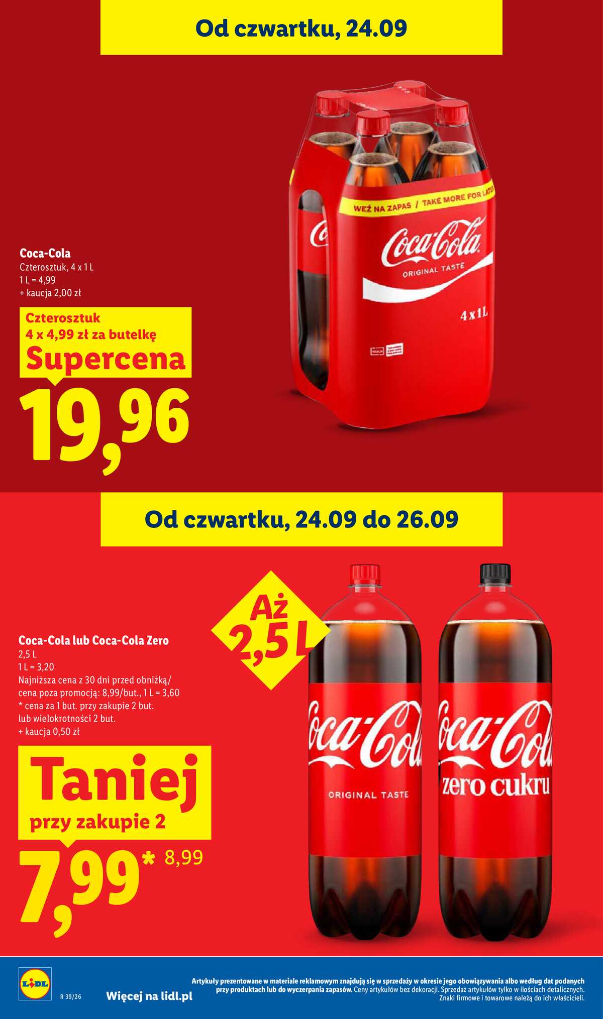Leták Lidl Polsko 24.9.-26.9.2026 - Leták platí od 24. 9. do 26. 9. strana 32