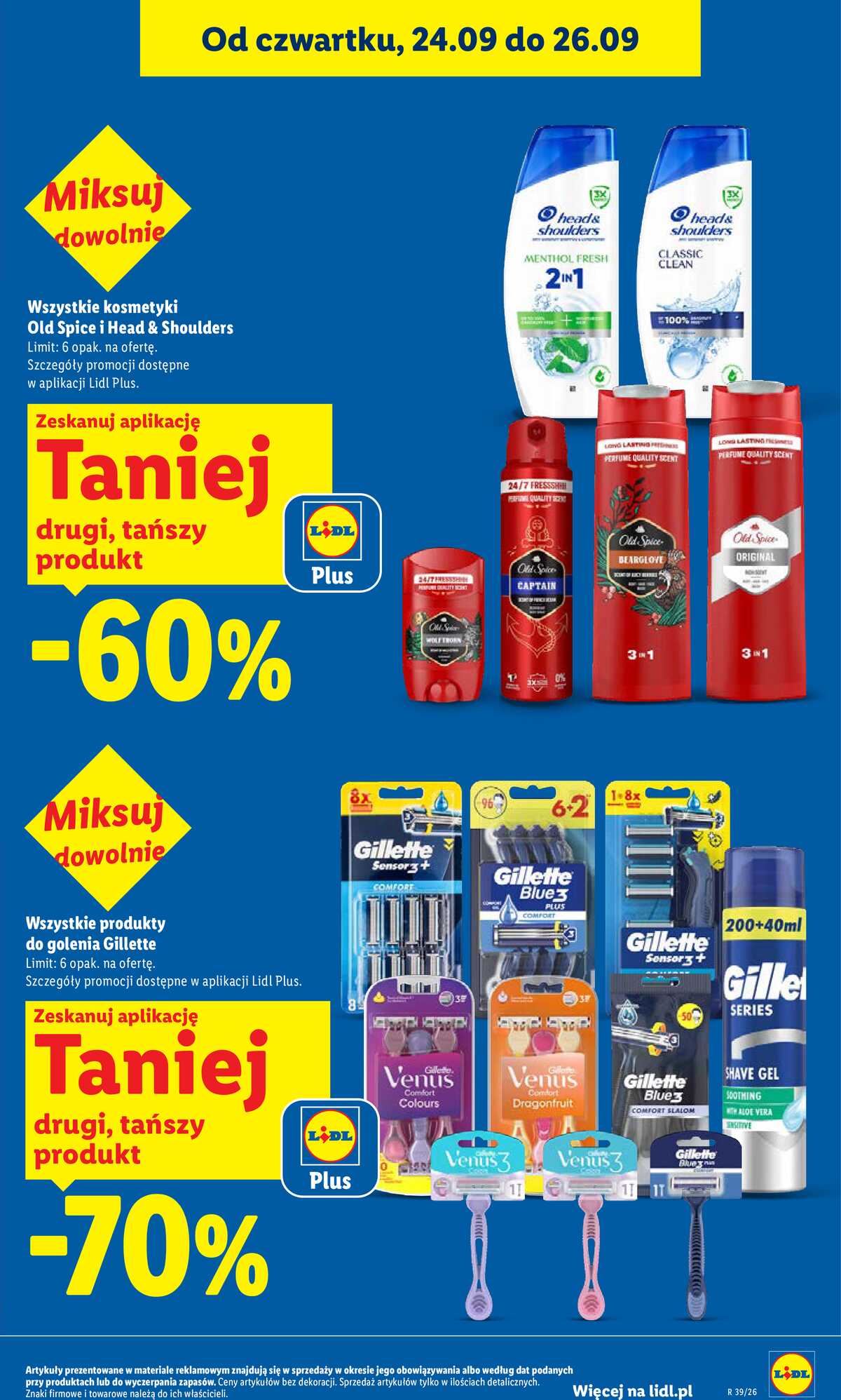 Leták Lidl Polsko 24.9.-26.9.2026 - Leták platí od 24. 9. do 26. 9. strana 39