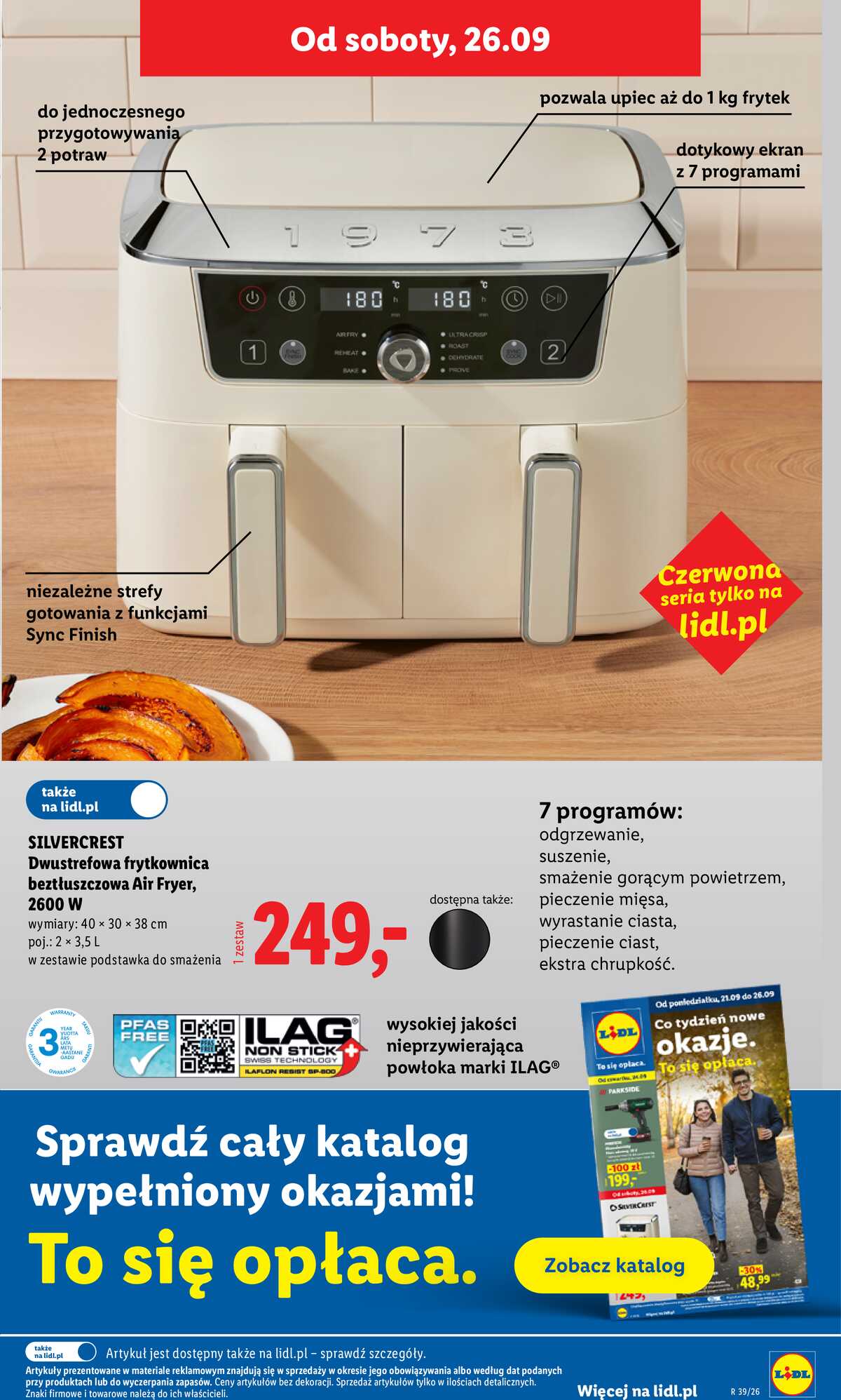 Leták Lidl Polsko 24.9.-26.9.2026 - Leták platí od 24. 9. do 26. 9. strana 45