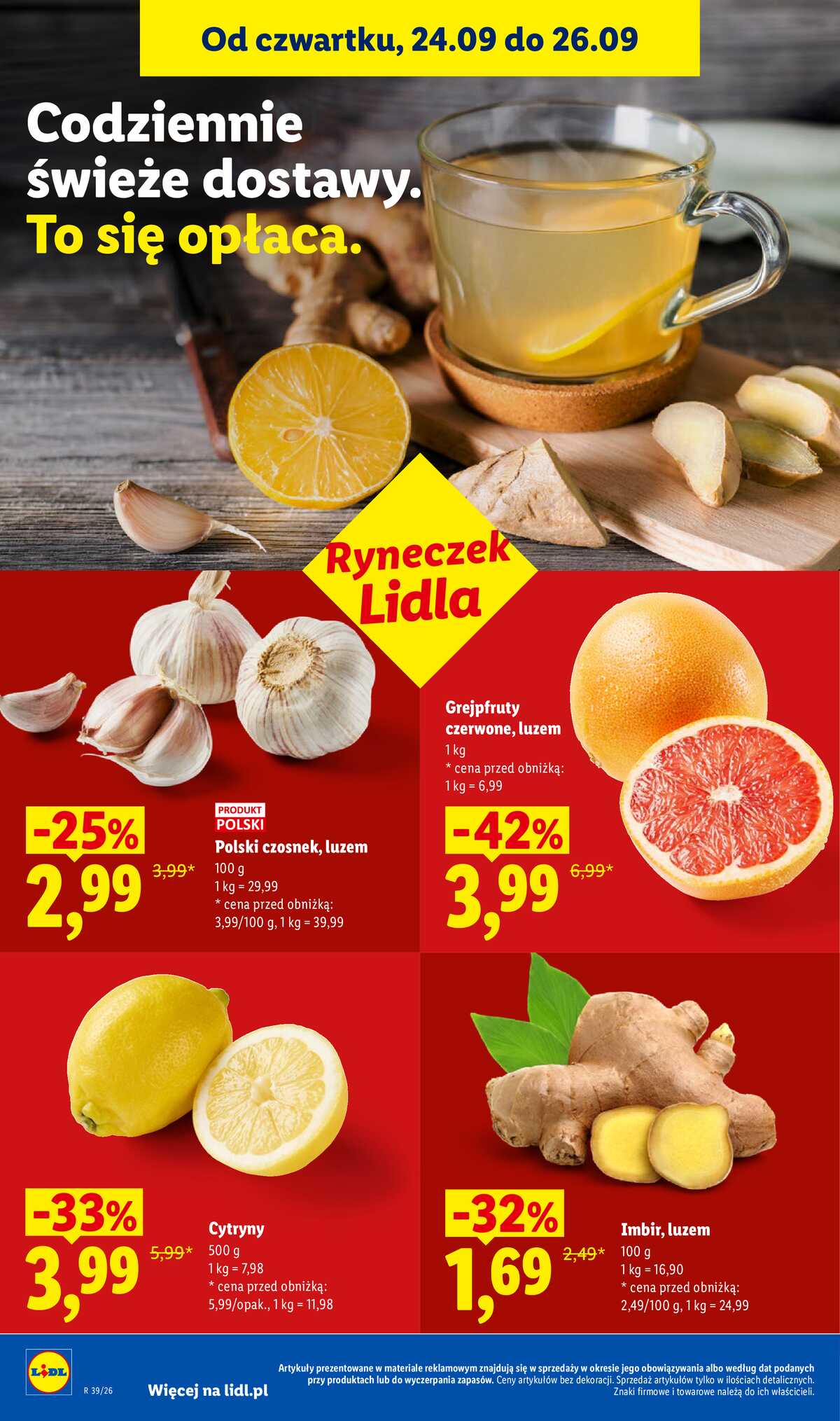 Leták Lidl Polsko 24.9.-26.9.2026 - Leták platí od 24. 9. do 26. 9. strana 48