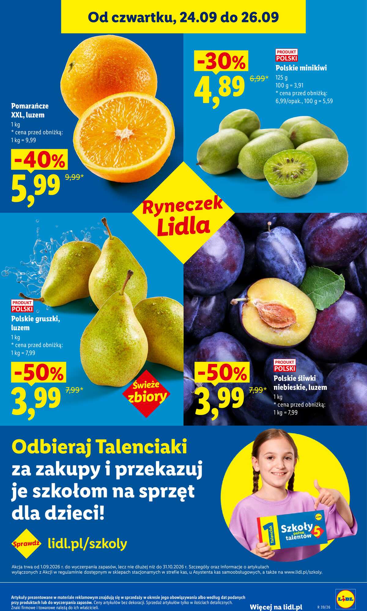 Leták Lidl Polsko 24.9.-26.9.2026 - Leták platí od 24. 9. do 26. 9. strana 51