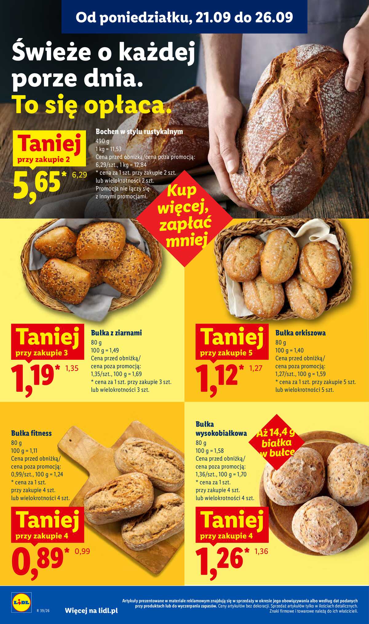 Leták Lidl Polsko 24.9.-26.9.2026 - Leták platí od 24. 9. do 26. 9. strana 56