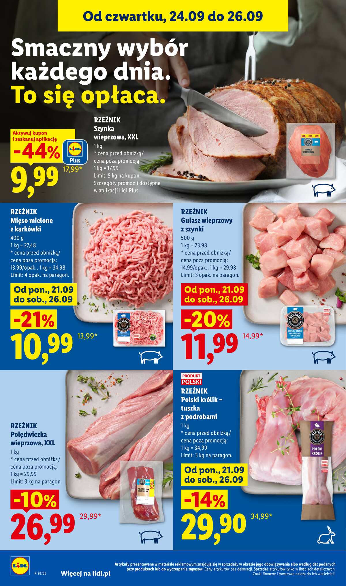 Leták Lidl Polsko 24.9.-26.9.2026 - Leták platí od 24. 9. do 26. 9. strana 60