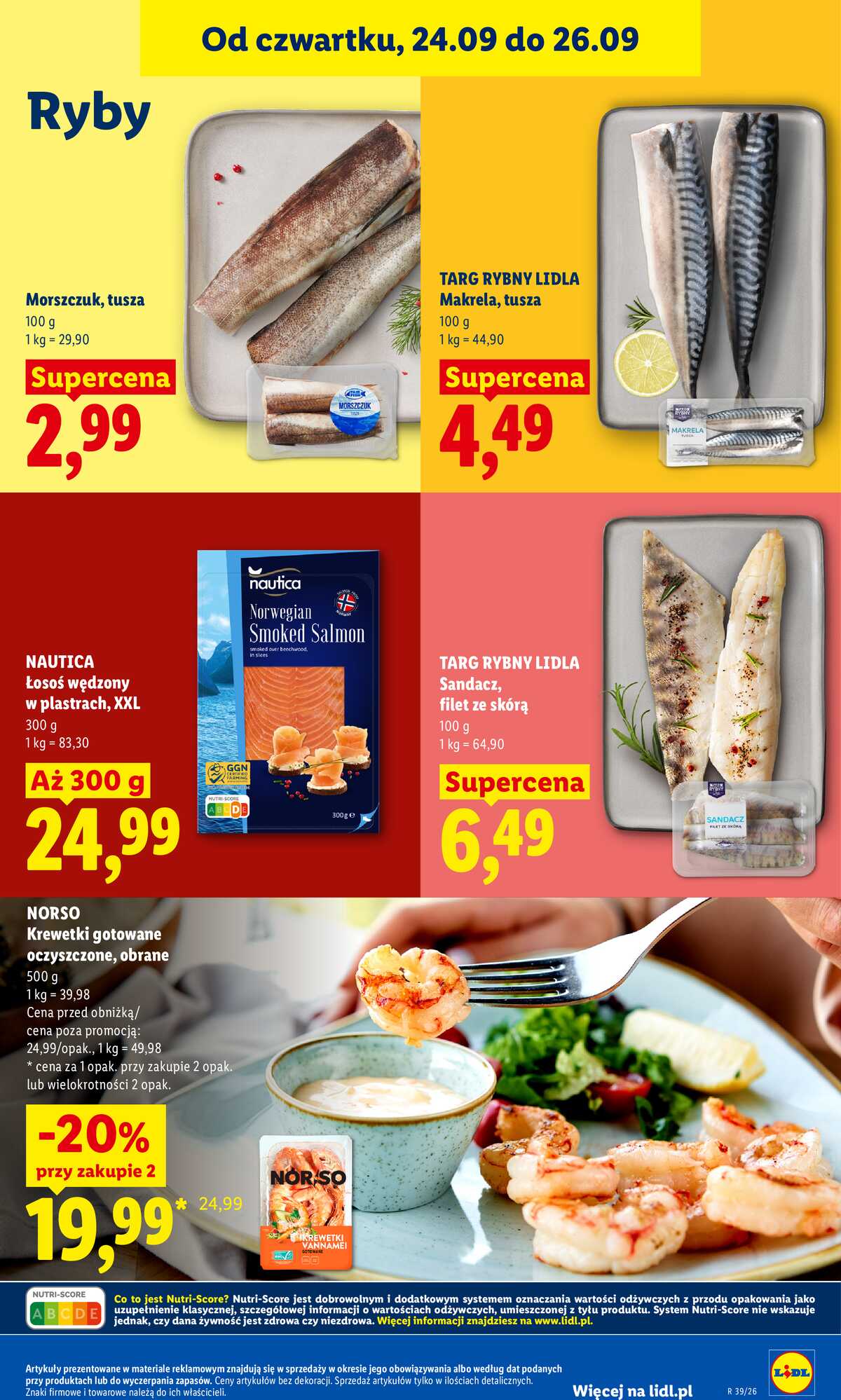 Leták Lidl Polsko 24.9.-26.9.2026 - Leták platí od 24. 9. do 26. 9. strana 61