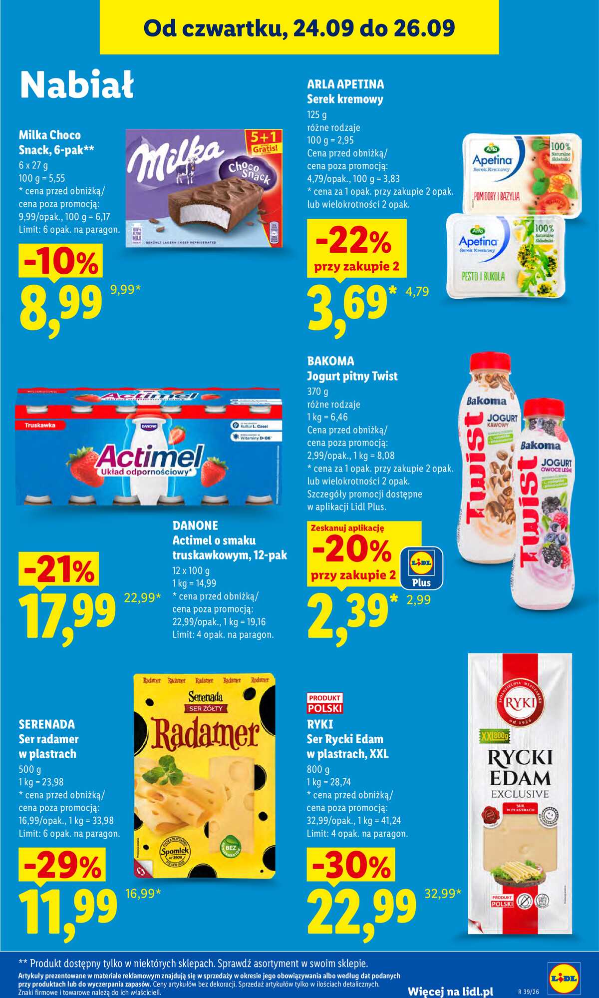 Leták Lidl Polsko 24.9.-26.9.2026 - Leták platí od 24. 9. do 26. 9. strana 67