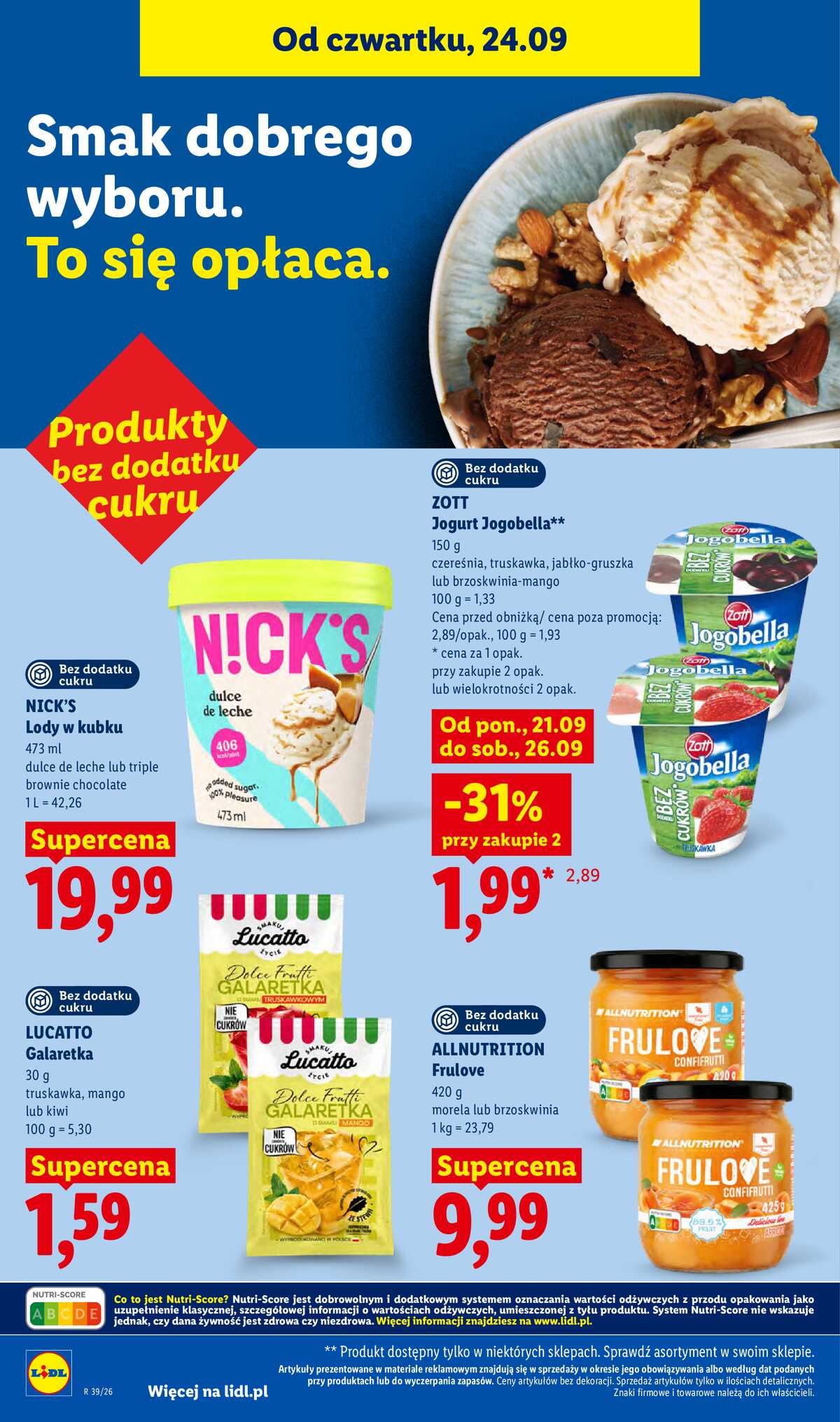 Leták Lidl Polsko 24.9.-26.9.2026 - Leták platí od 24. 9. do 26. 9. strana 74