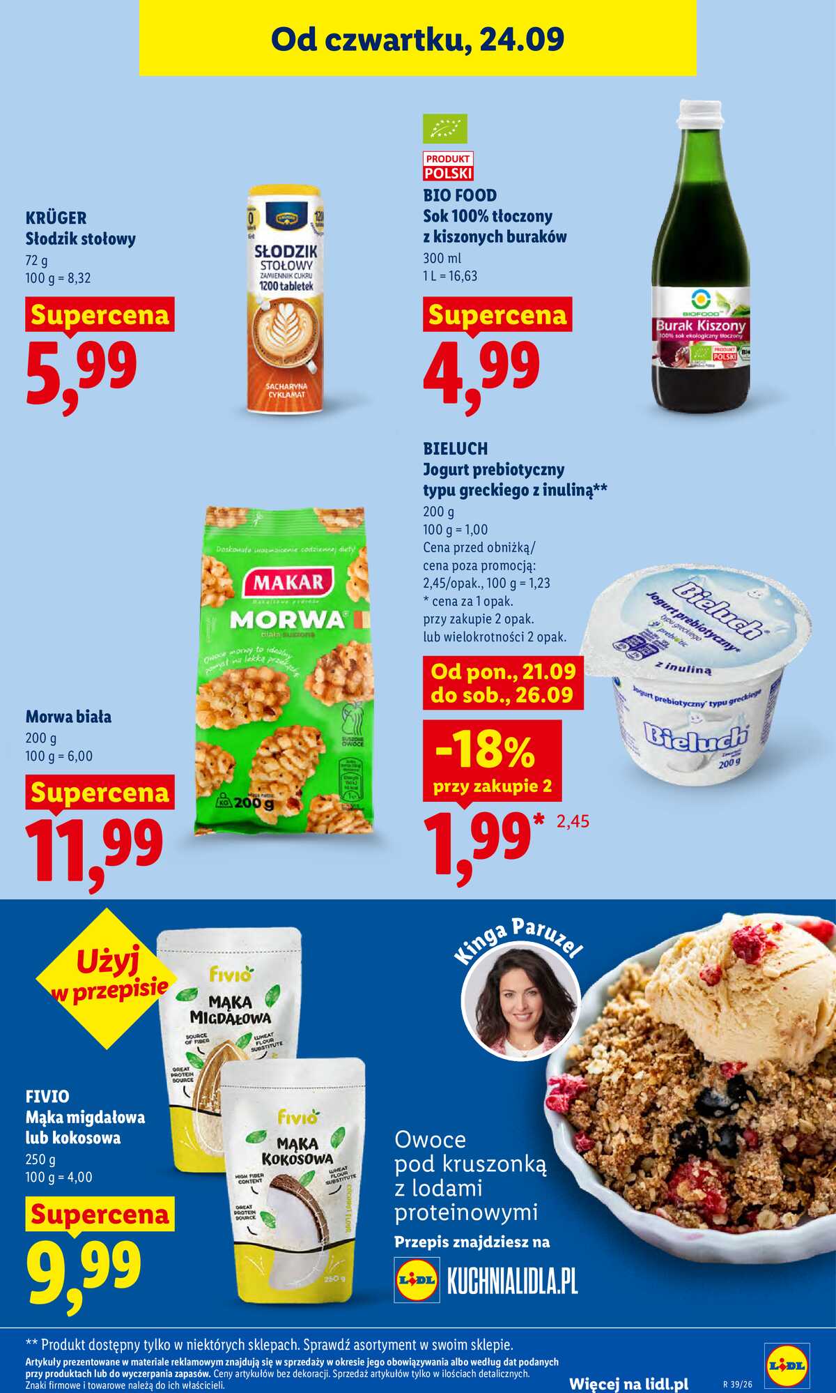 Leták Lidl Polsko 24.9.-26.9.2026 - Leták platí od 24. 9. do 26. 9. strana 75