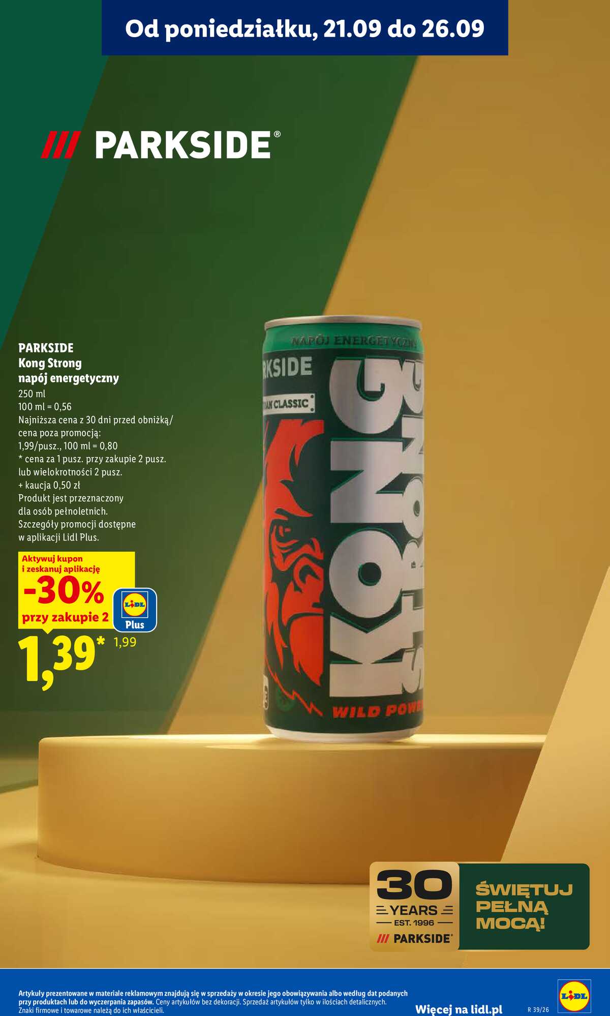 Leták Lidl Polsko 24.9.-26.9.2026 - Leták platí od 24. 9. do 26. 9. strana 79