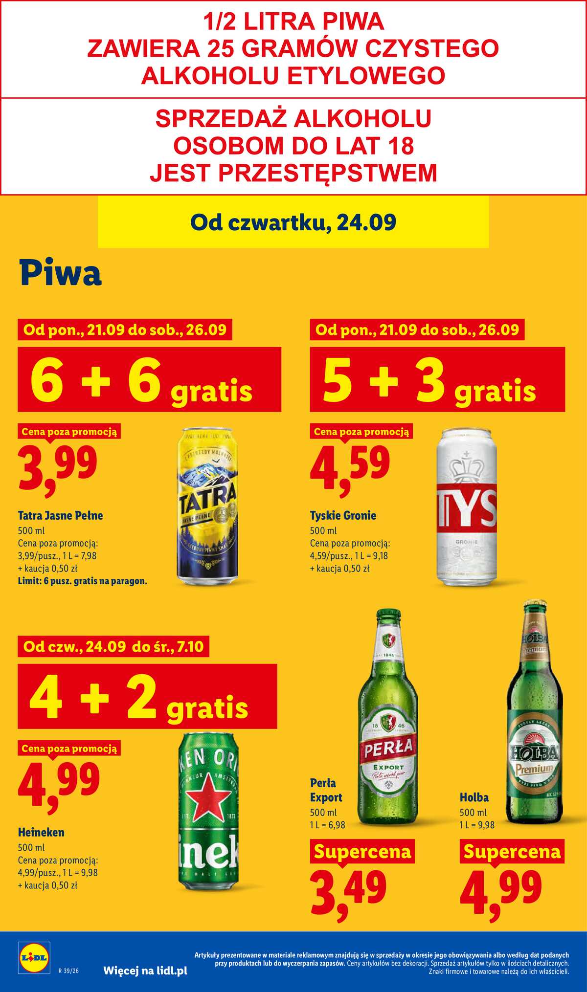 Leták Lidl Polsko 24.9.-26.9.2026 - Leták platí od 24. 9. do 26. 9. strana 80