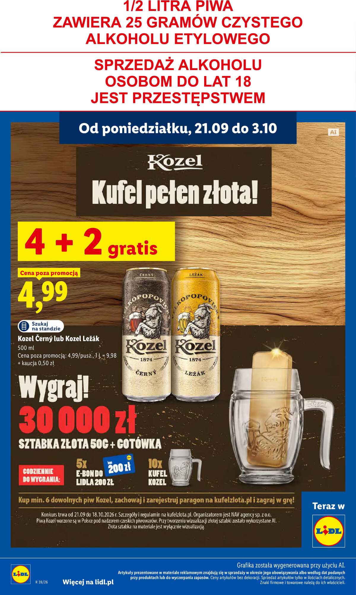 Leták Lidl Polsko 24.9.-26.9.2026 - Leták platí od 24. 9. do 26. 9. strana 82