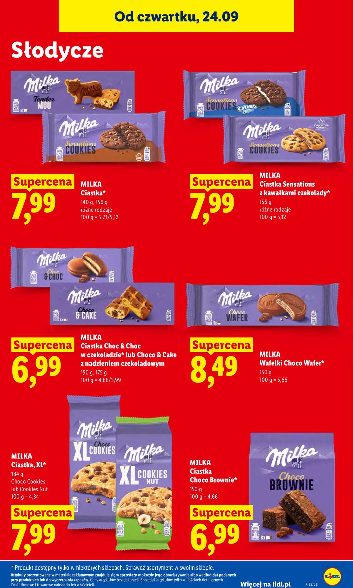 Leták Lidl Polsko 24.9.-26.9.2026 - Leták platí od 24. 9. do 26. 9. strana 85
