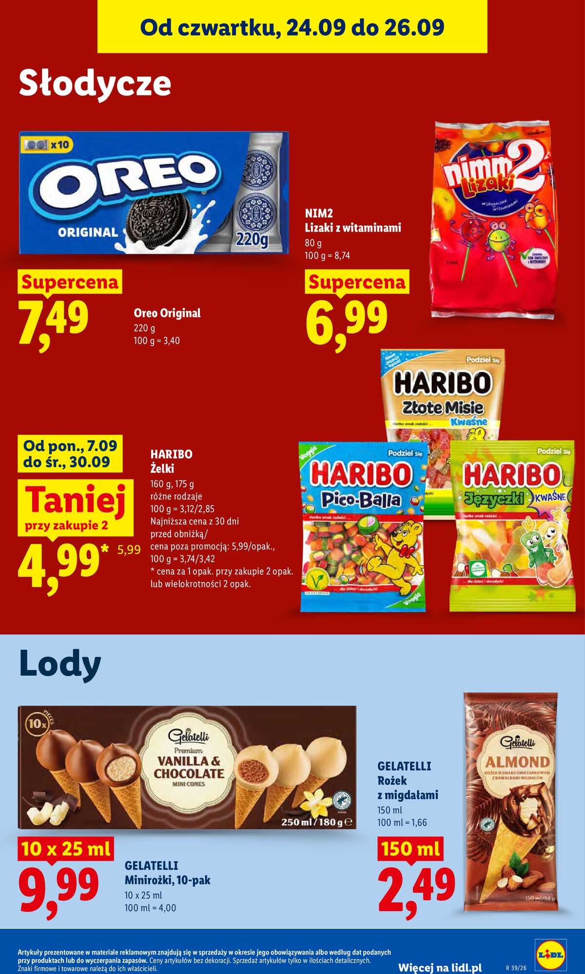 Leták Lidl Polsko 24.9.-26.9.2026 - Leták platí od 24. 9. do 26. 9. strana 87