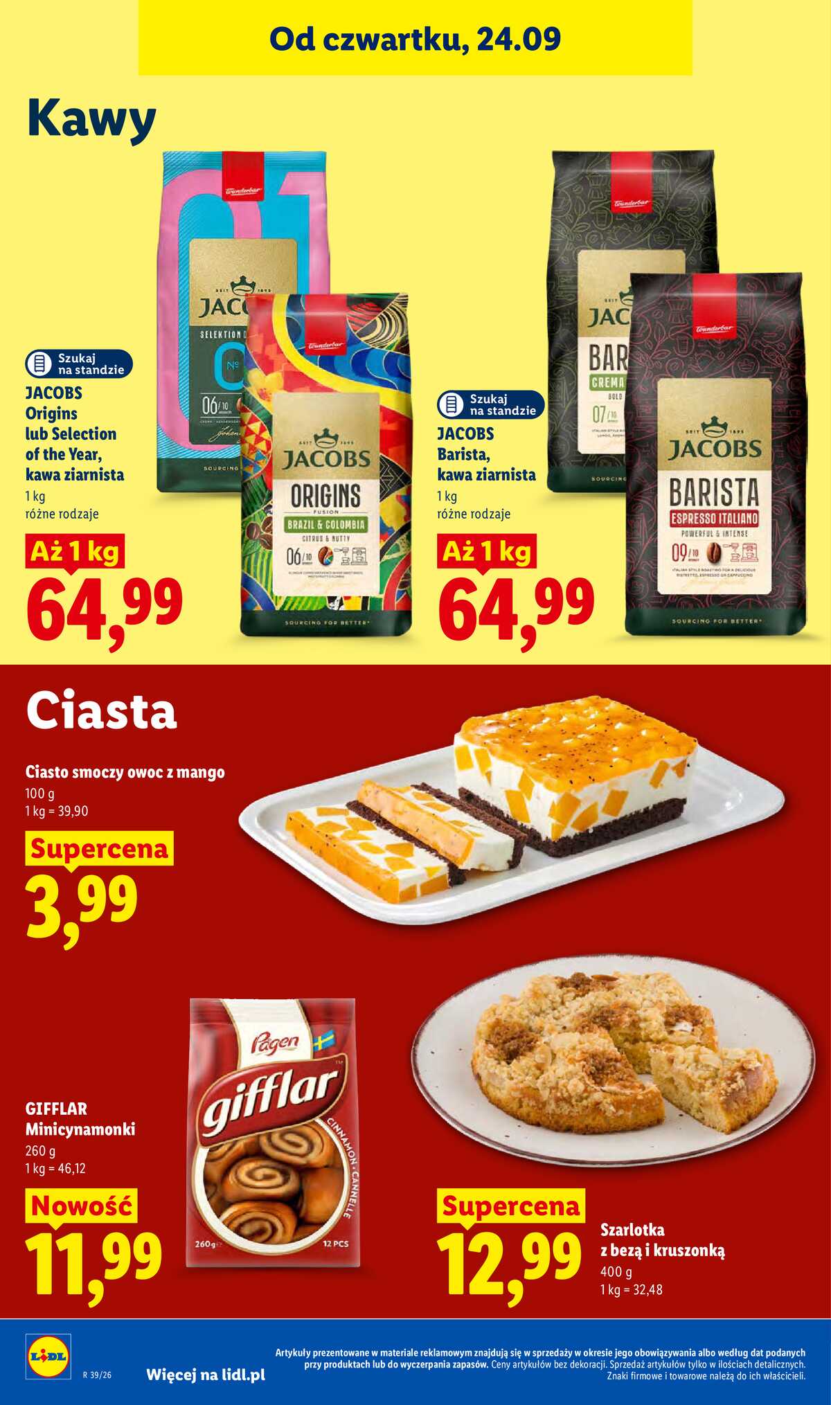 Leták Lidl Polsko 24.9.-26.9.2026 - Leták platí od 24. 9. do 26. 9. strana 88