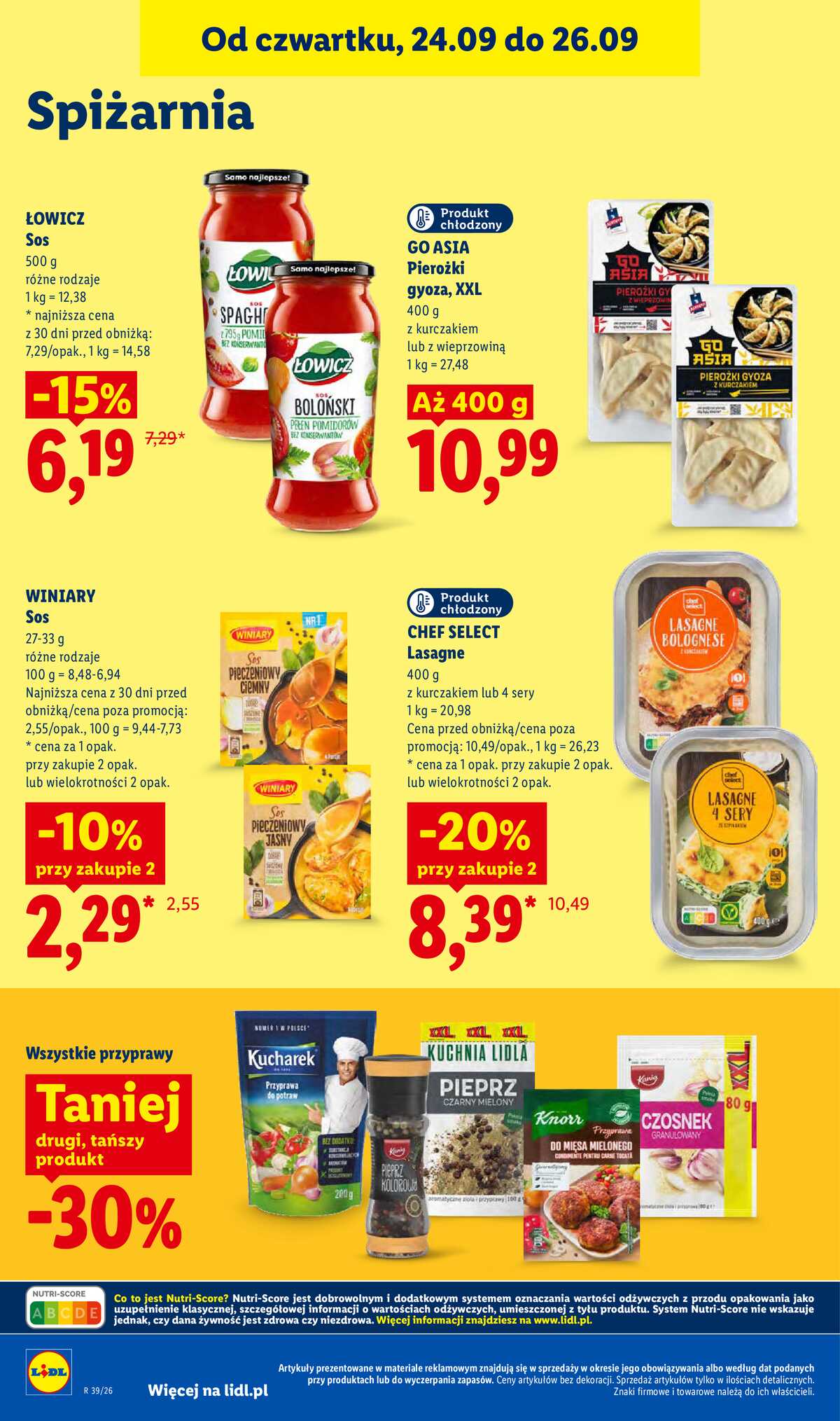 Leták Lidl Polsko 24.9.-26.9.2026 - Leták platí od 24. 9. do 26. 9. strana 92