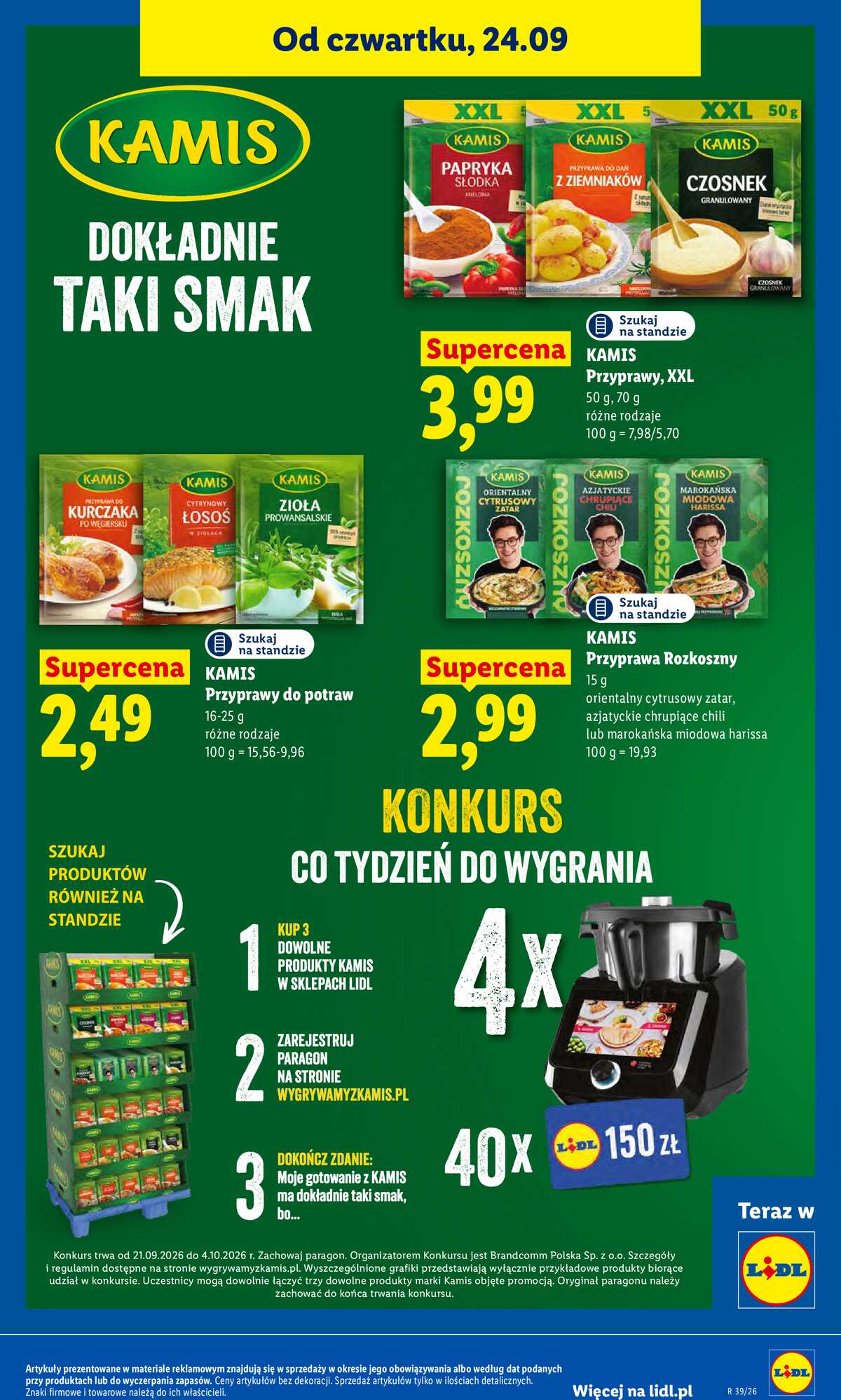 Leták Lidl Polsko 24.9.-26.9.2026 - Leták platí od 24. 9. do 26. 9. strana 93