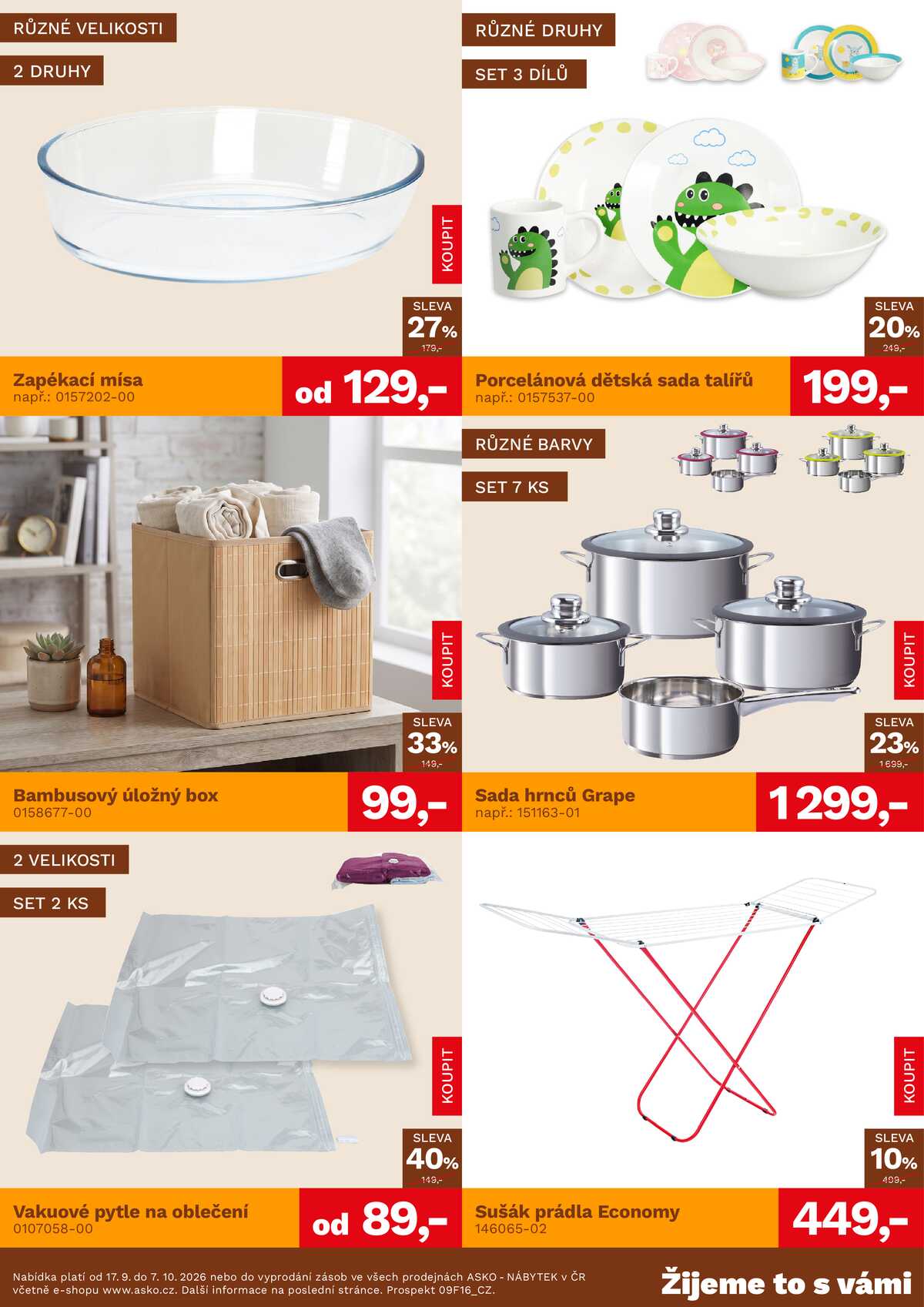 ASKO - NÁBYTEK Bytové doplňky do 7.10. strana 2