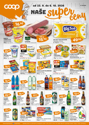 COOP Super Cena do 6.10.
