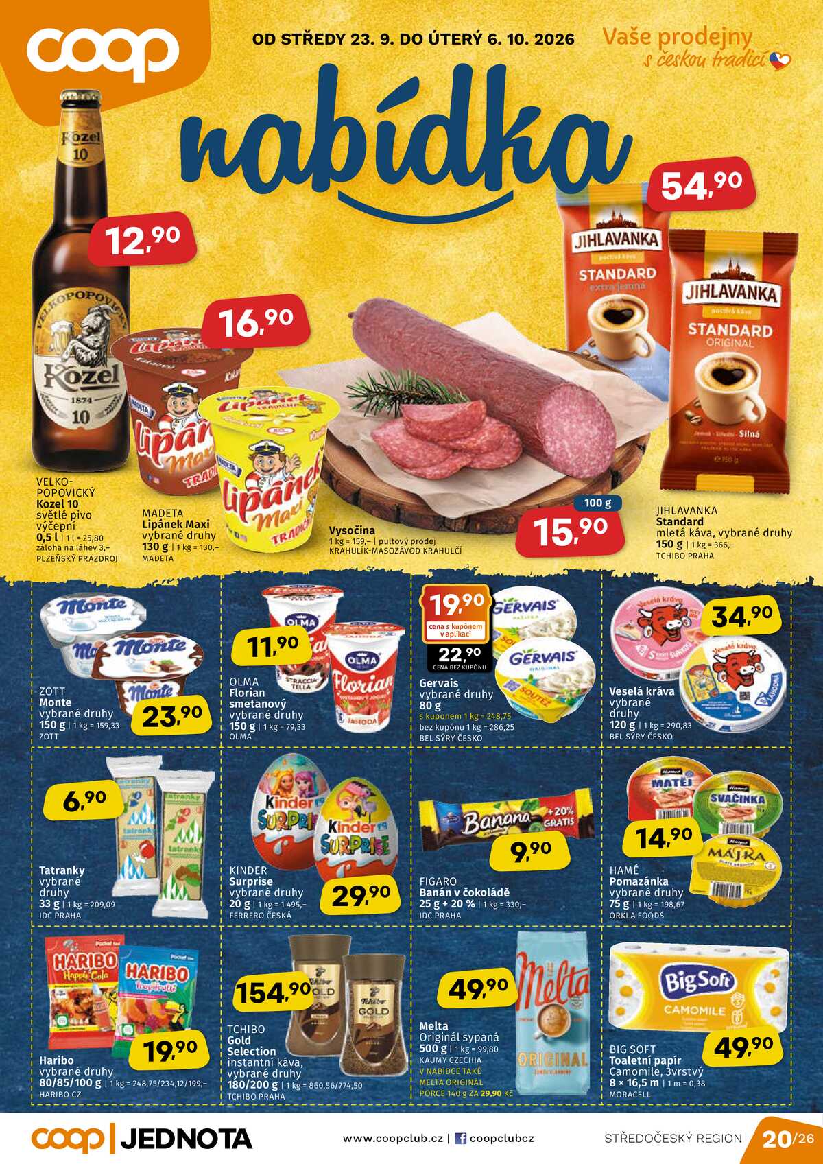 COOP Středočeský region do 6.10. strana 1