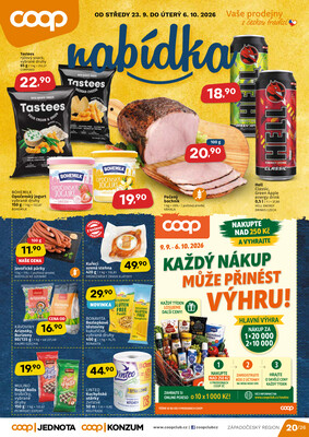 COOP Západočeský region do 6.10.