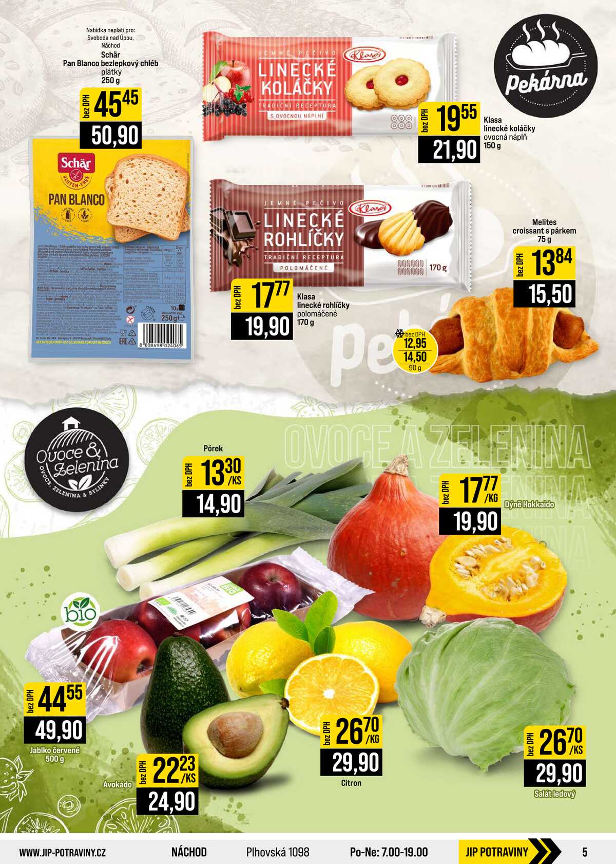 JIP Cash & Carry České Budějovice, Most, Náchod, Polička, Sušice a Svoboda nad Úpou od 23.9. do 29.9.2026 strana 5